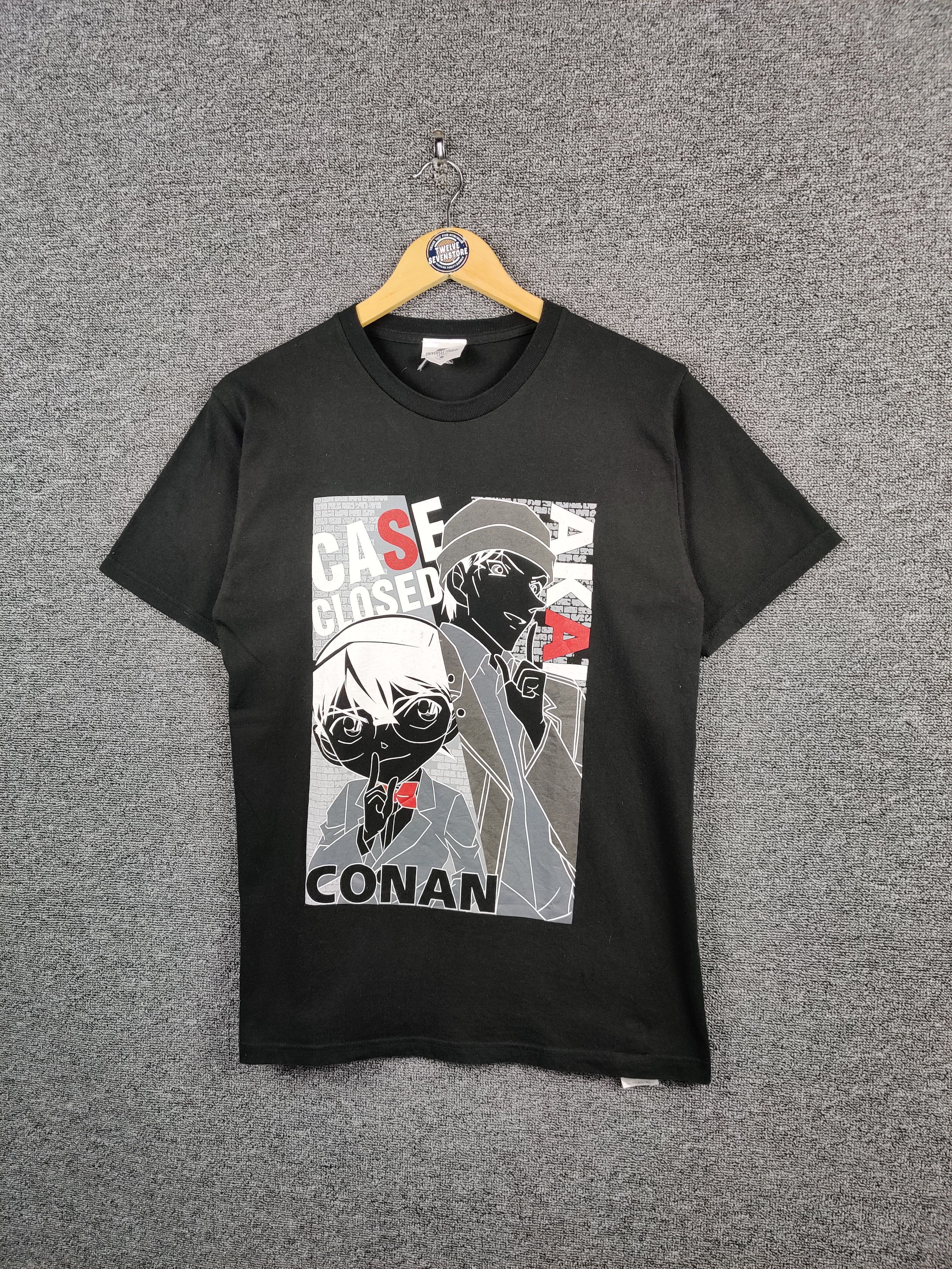 Cartoon Network Vintage Universal Studio Detective Conan Anima Tee Tshirt Size US L / EU 52-54 / 3 - 2 Thumbnail