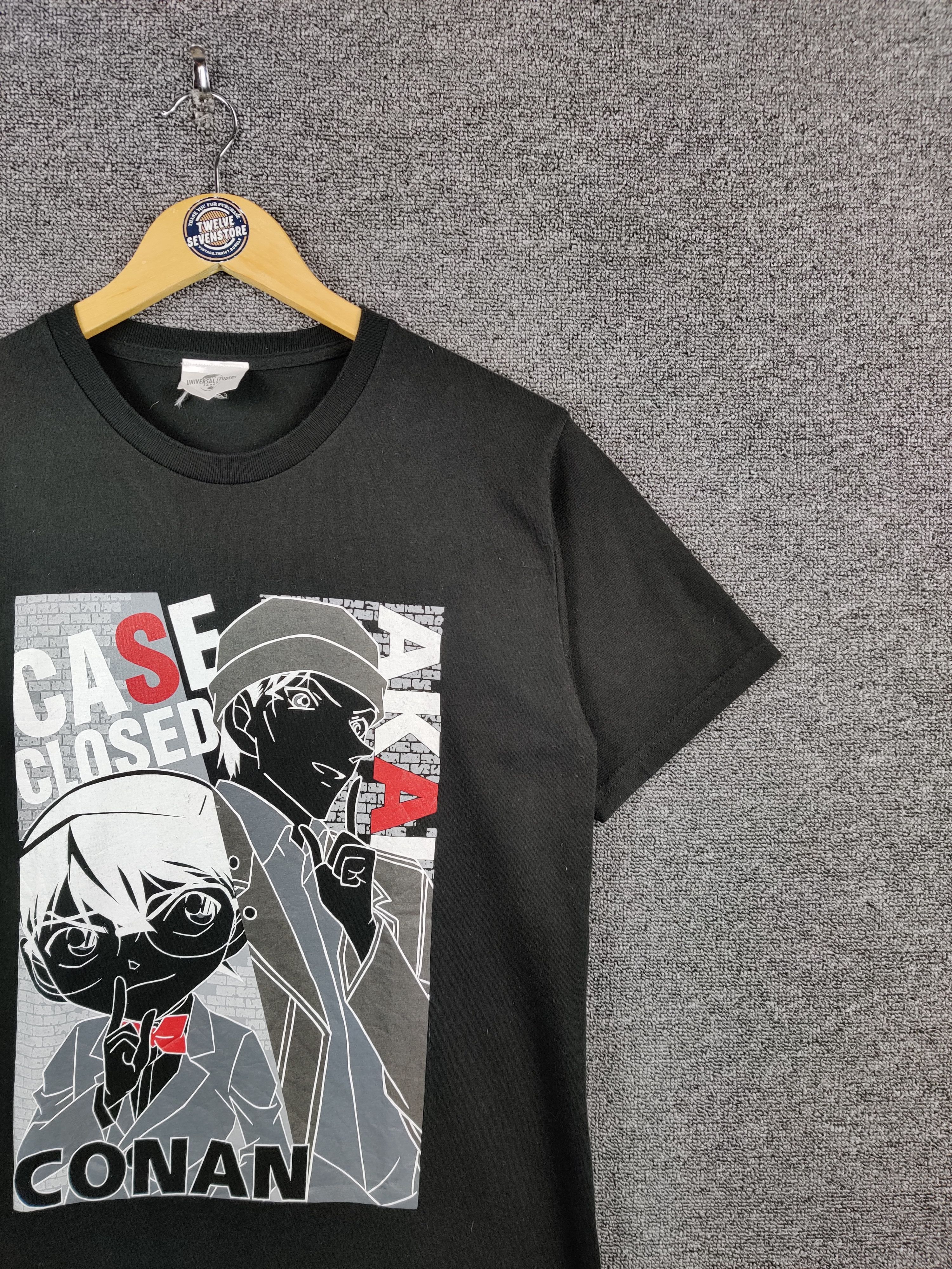 Cartoon Network Vintage Universal Studio Detective Conan Anima Tee Tshirt Size US L / EU 52-54 / 3 - 3 Thumbnail