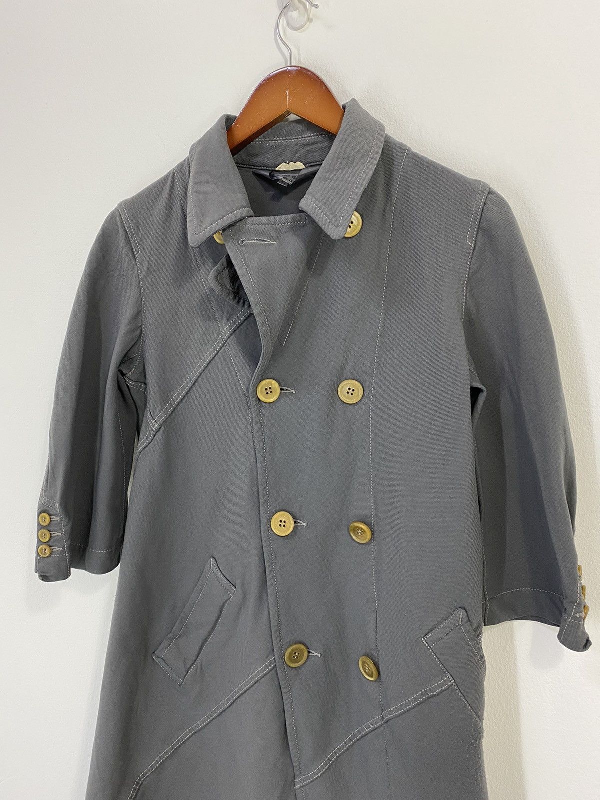 Comme des Garcons Comme Des Garçons Long Jacket With Short Sleeve Design Size US M / EU 48-50 / 2 - 3 Thumbnail