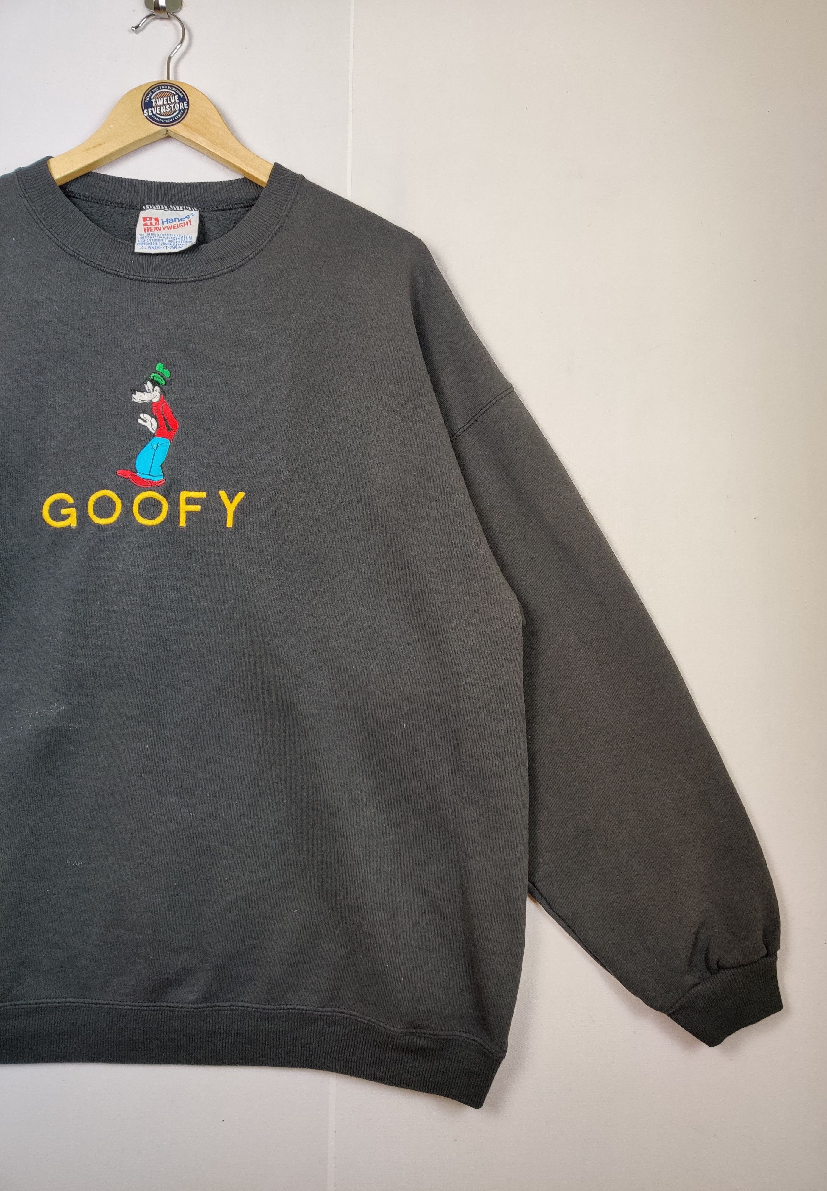 Cartoon Network Vintage 90's Goofy Cartoon Embroidery Sweatshirt Size US XL / EU 56 / 4 - 3 Thumbnail