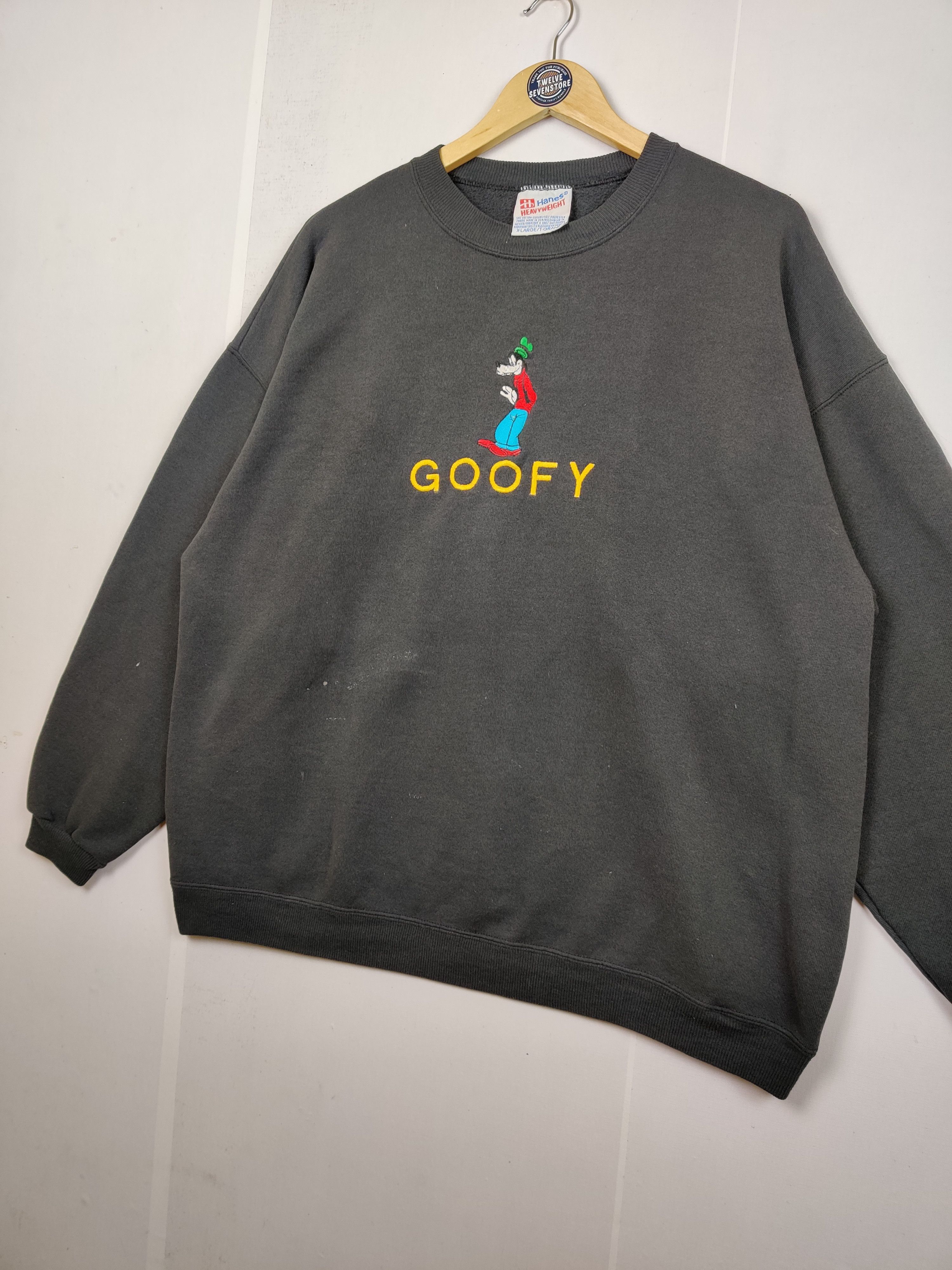Cartoon Network Vintage 90's Goofy Cartoon Embroidery Sweatshirt Size US XL / EU 56 / 4 - 2 Thumbnail