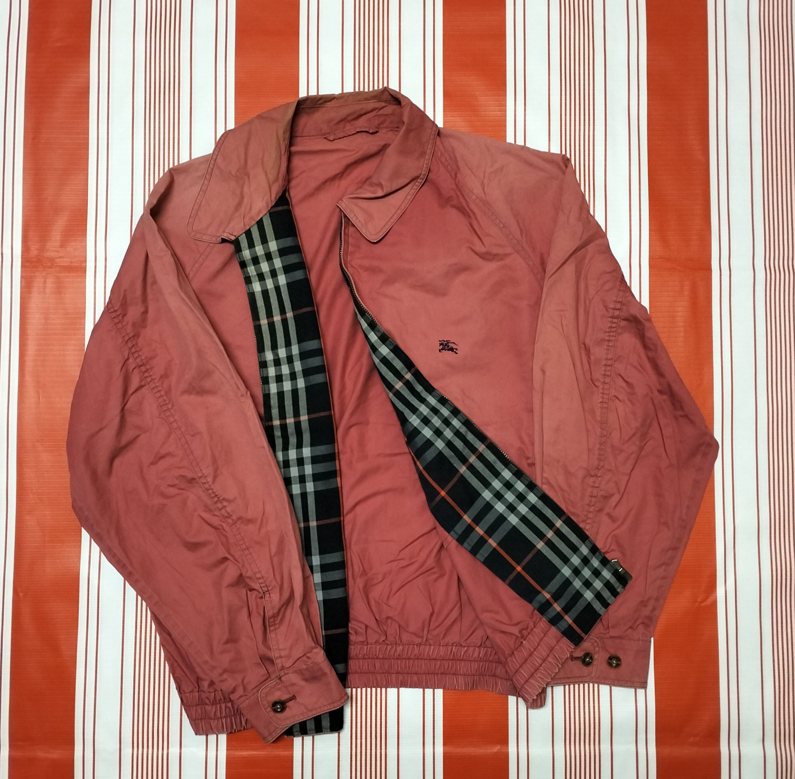 Burberry × Vintage Vtg Burberrys Nova Check Jacket Size US M / EU 48-50 / 2 - 1 Thumbnail