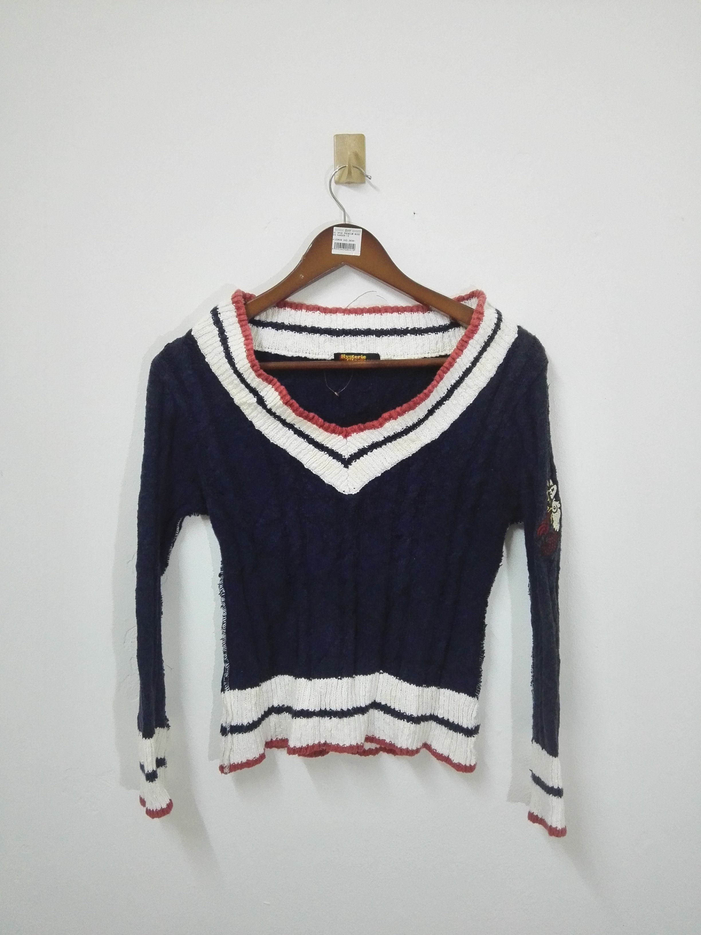 Hysteric Glamour Vintage HYSTERIC GLAMOUR Knitwear Nice Design Size US XS / EU 42 / 0 - 1 Thumbnail