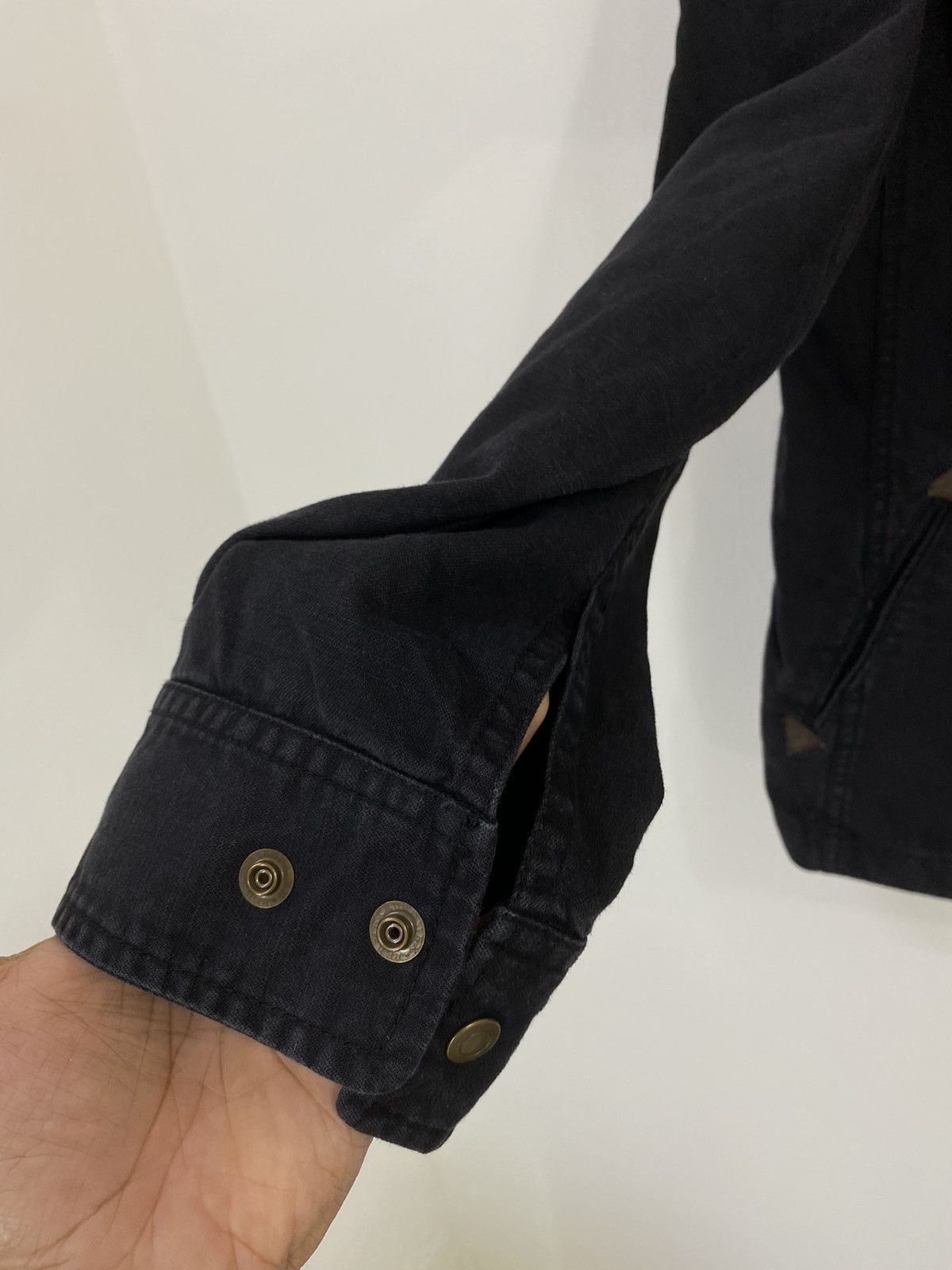 Japanese Brand × Kansai Yamamoto Kansai Jeans Light Jacket Bomber Jacket Black Color Design Size US L / EU 52-54 / 3 - 7 Thumbnail