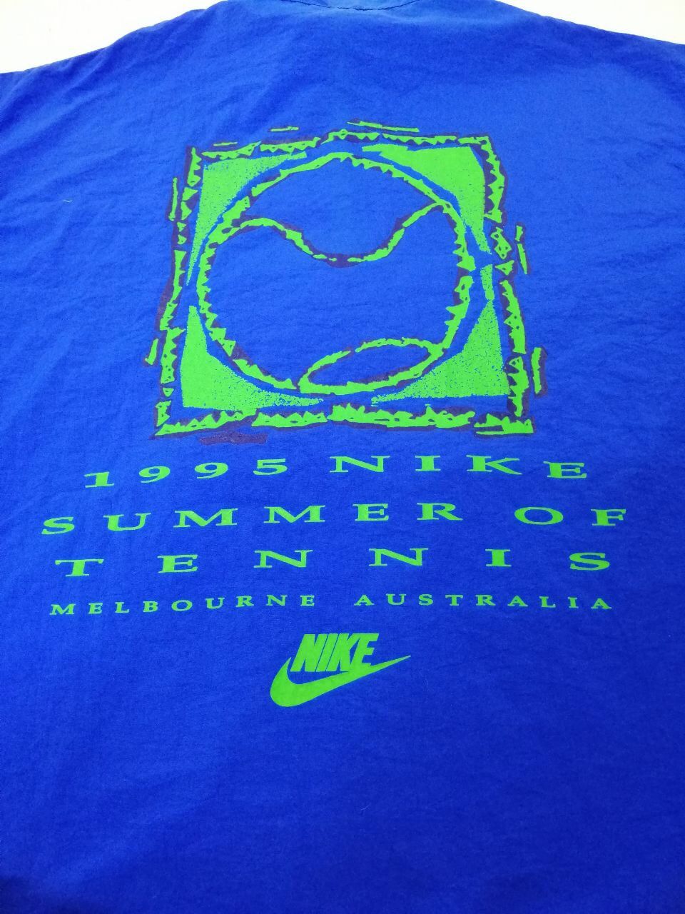 Nike × Vintage Vintage 95’ Nike Summer Of Tennis Australia Half zip Jacket Size US M / EU 48-50 / 2 - 3 Thumbnail