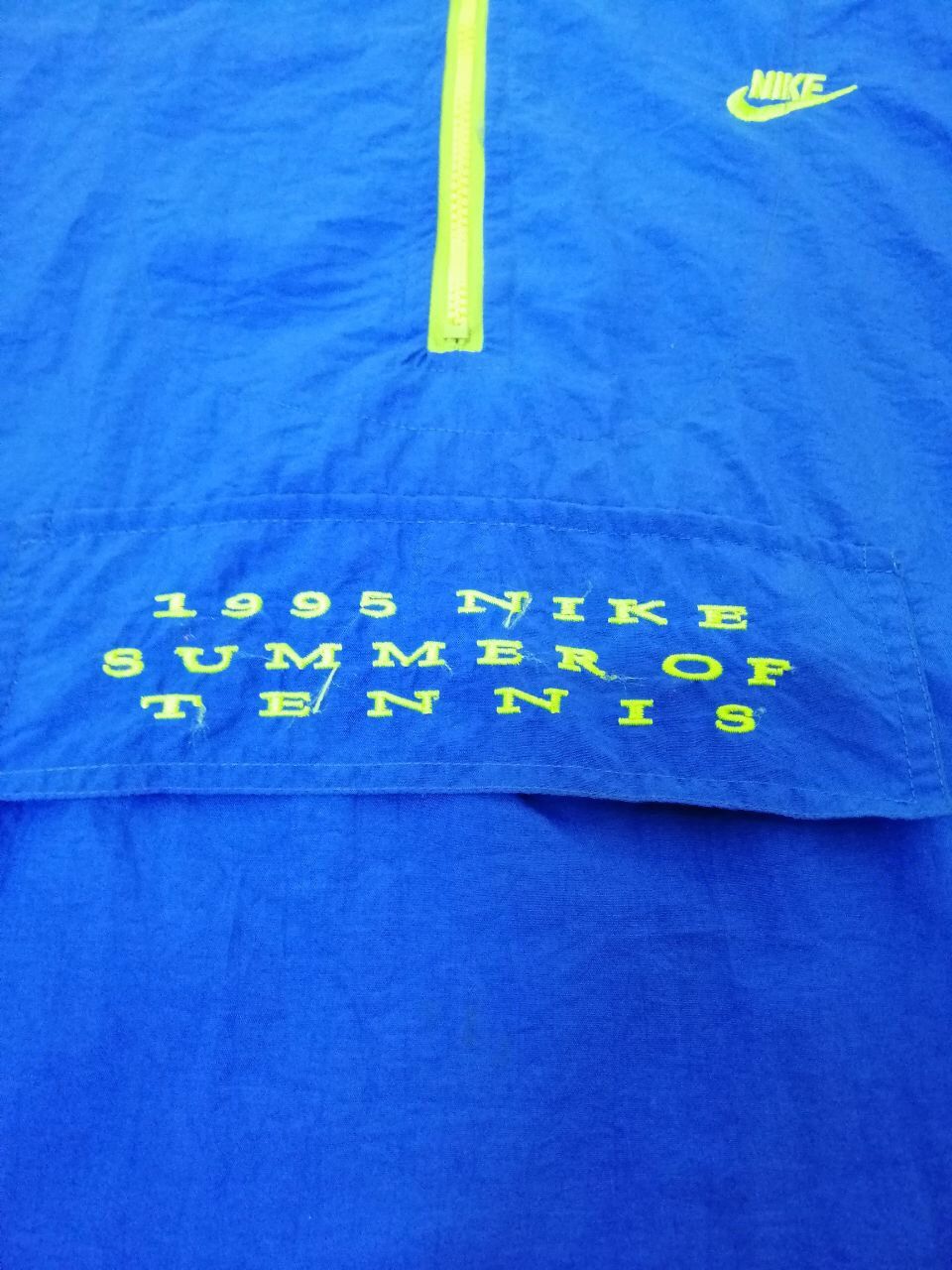 Nike × Vintage Vintage 95’ Nike Summer Of Tennis Australia Half zip Jacket Size US M / EU 48-50 / 2 - 5 Thumbnail