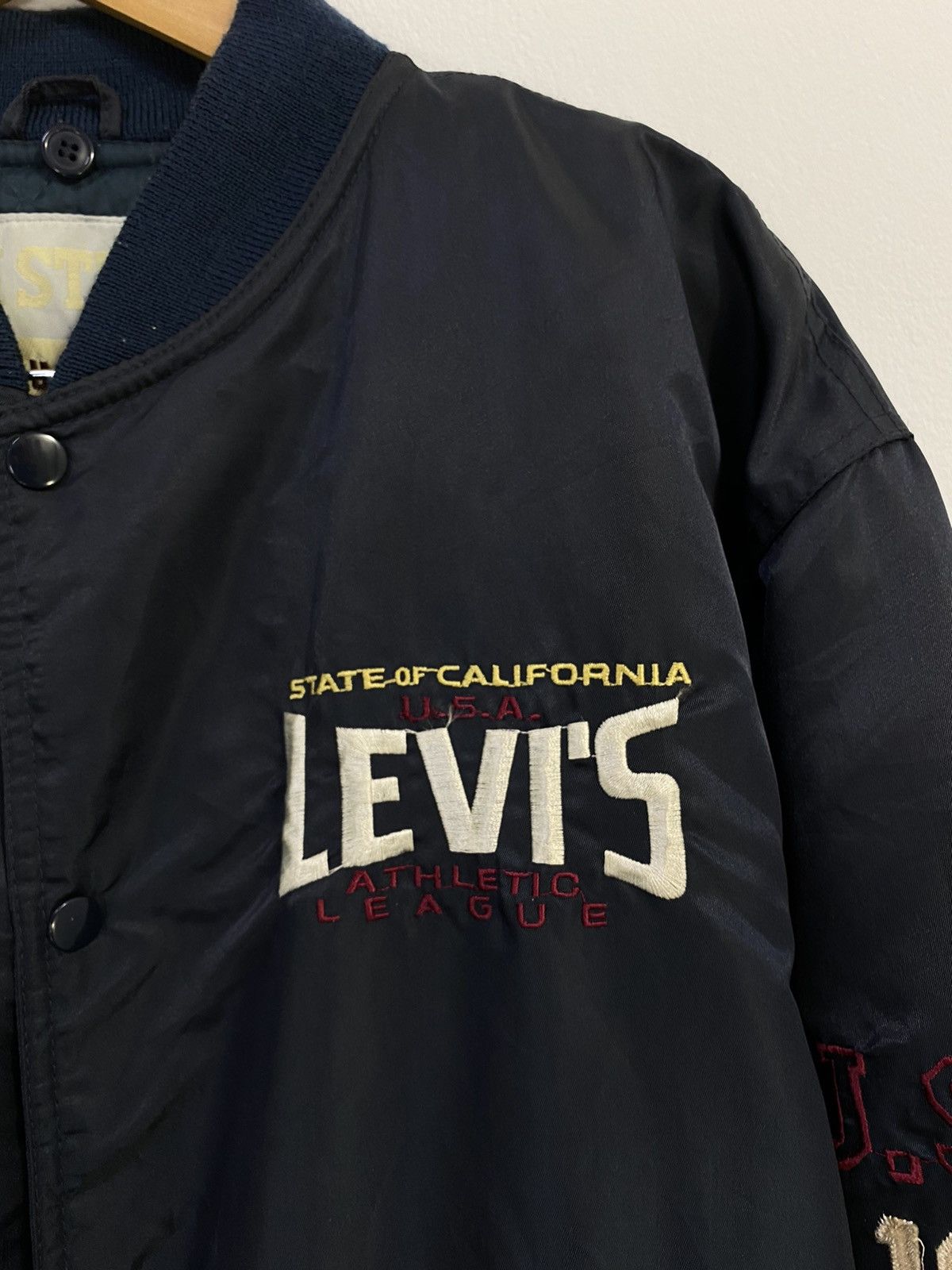 Levi's Levi’s Bomber Jacket Big Logo Levi’s San Francisco Design Size US L / EU 52-54 / 3 - 4 Thumbnail