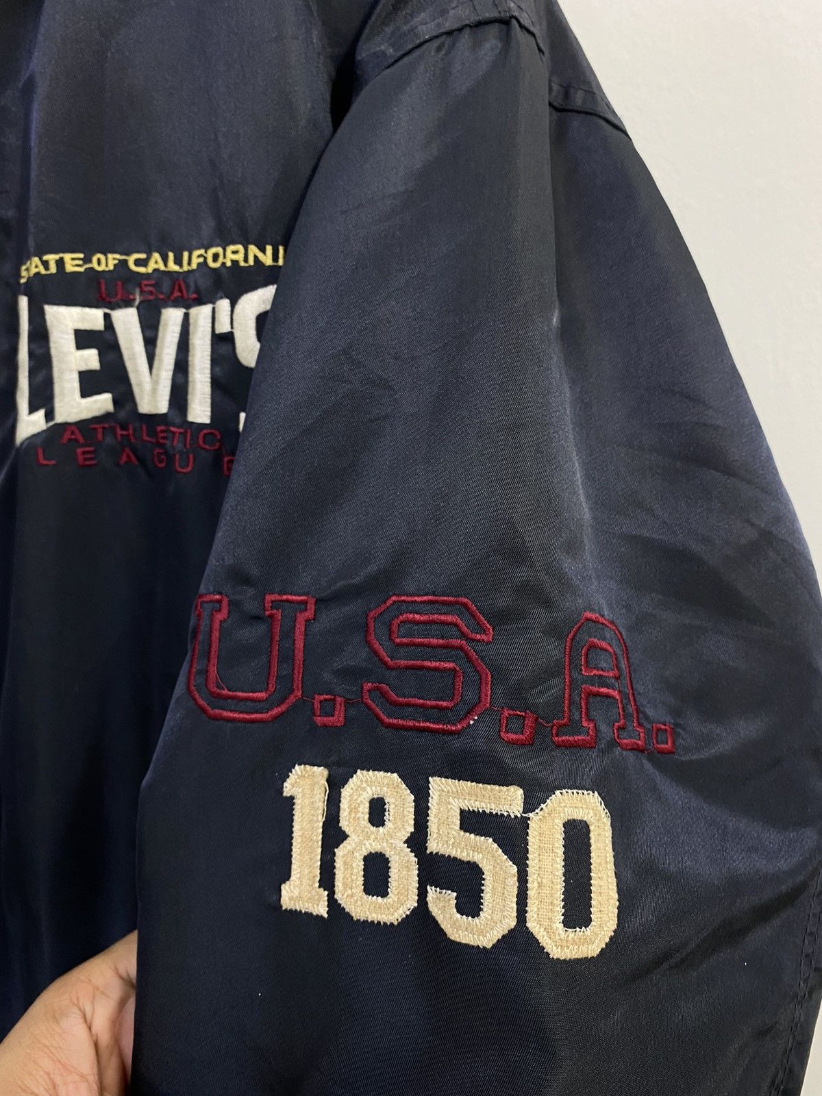 Levi's Levi’s Bomber Jacket Big Logo Levi’s San Francisco Design Size US L / EU 52-54 / 3 - 5 Thumbnail