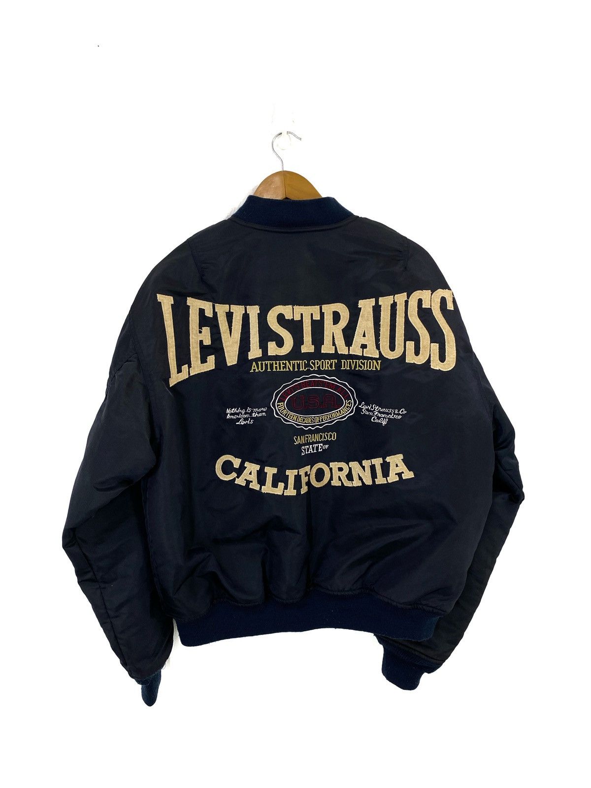 Levi's Levi’s Bomber Jacket Big Logo Levi’s San Francisco Design Size US L / EU 52-54 / 3 - 1 Thumbnail