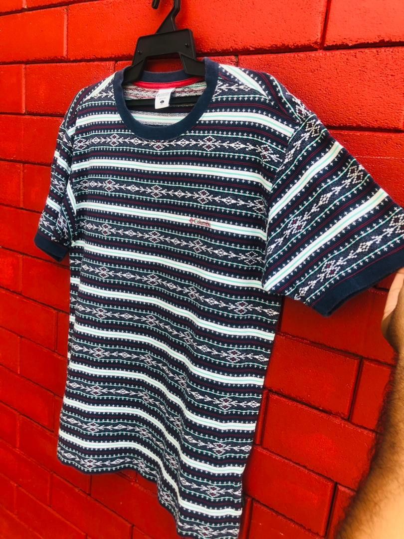 Columbia × Vintage Vintage Columbia Stripes Streetwear Designer Fashion Style Size US L / EU 52-54 / 3 - 6 Thumbnail
