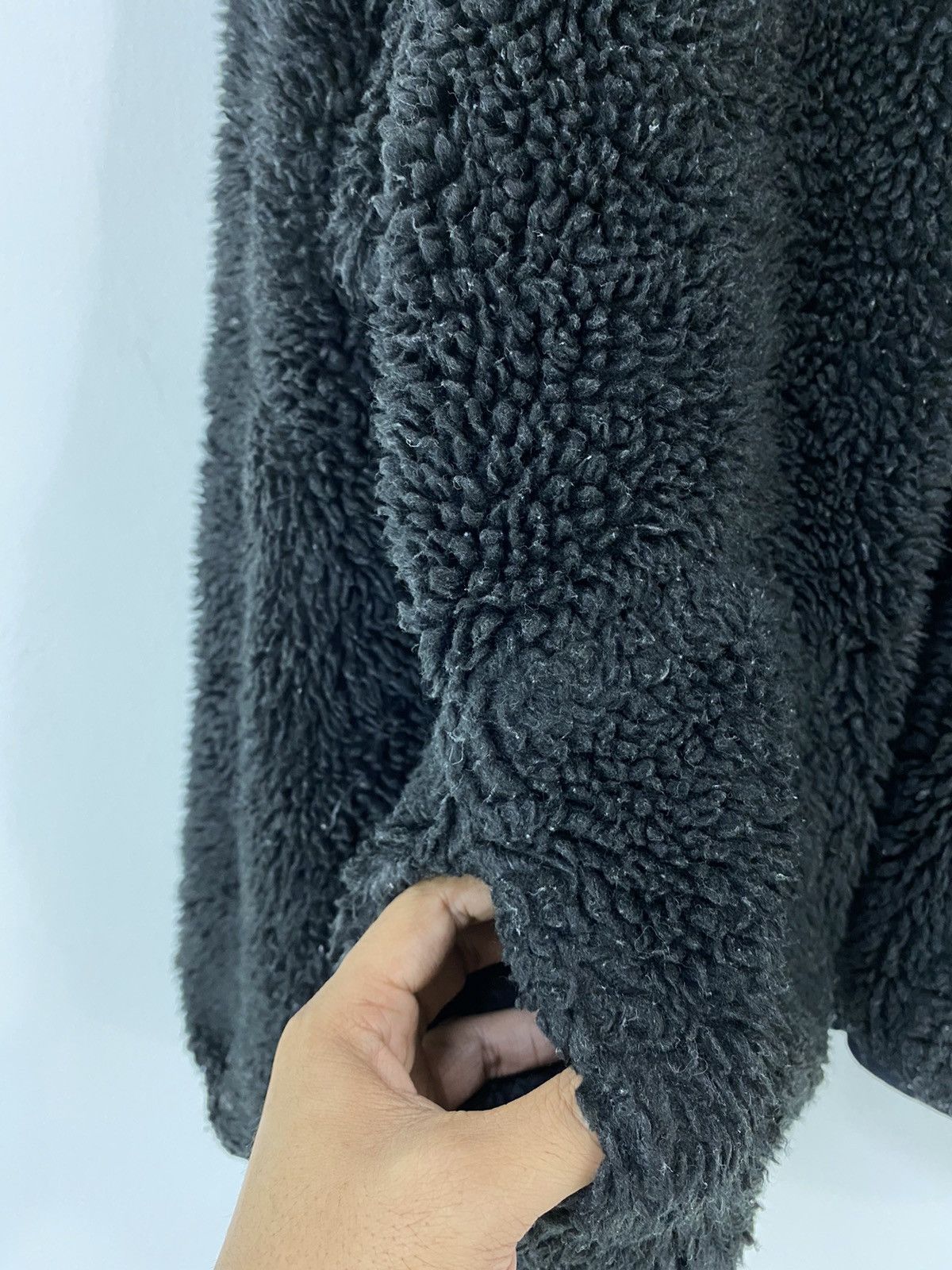 Made in USA Penfield Sherpa Fleece Small Logo Design