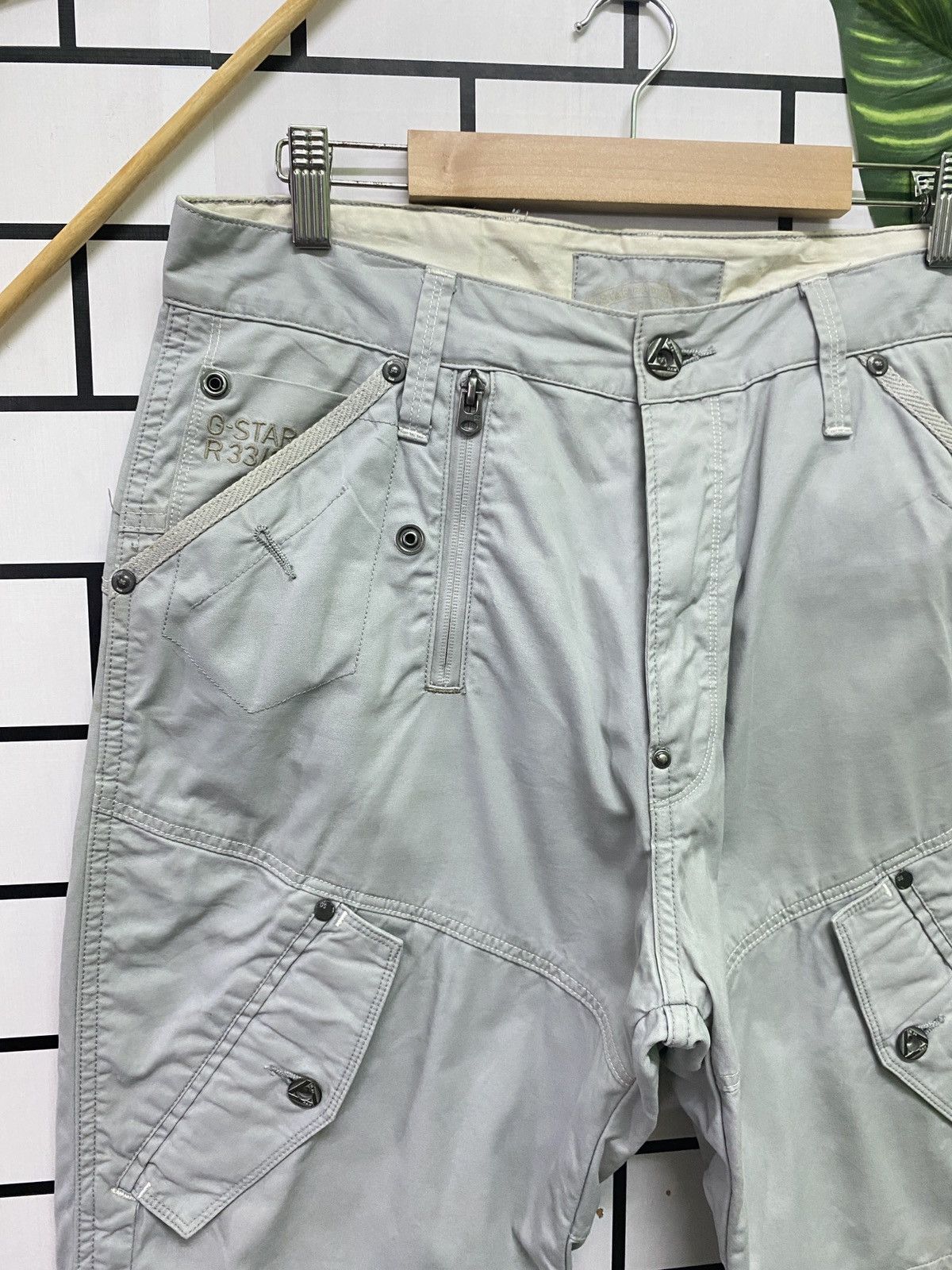 G-Star × Japanese Brand CARGO G-STAR RAW MULTI POCKET TACTICAL PANTS Size US 32 / EU 48 - 4 Thumbnail