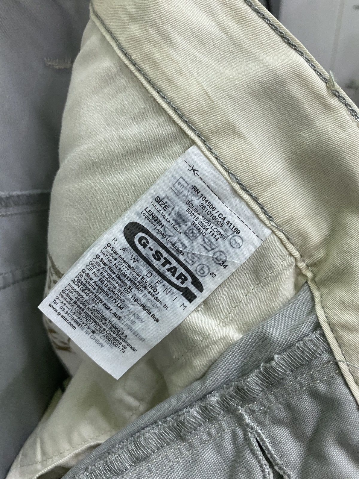 G-Star × Japanese Brand CARGO G-STAR RAW MULTI POCKET TACTICAL PANTS Size US 32 / EU 48 - 23 Thumbnail