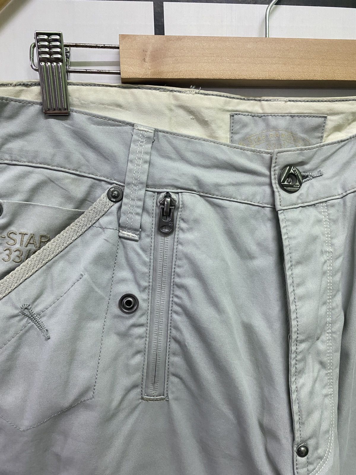 G-Star × Japanese Brand CARGO G-STAR RAW MULTI POCKET TACTICAL PANTS Size US 32 / EU 48 - 11 Thumbnail