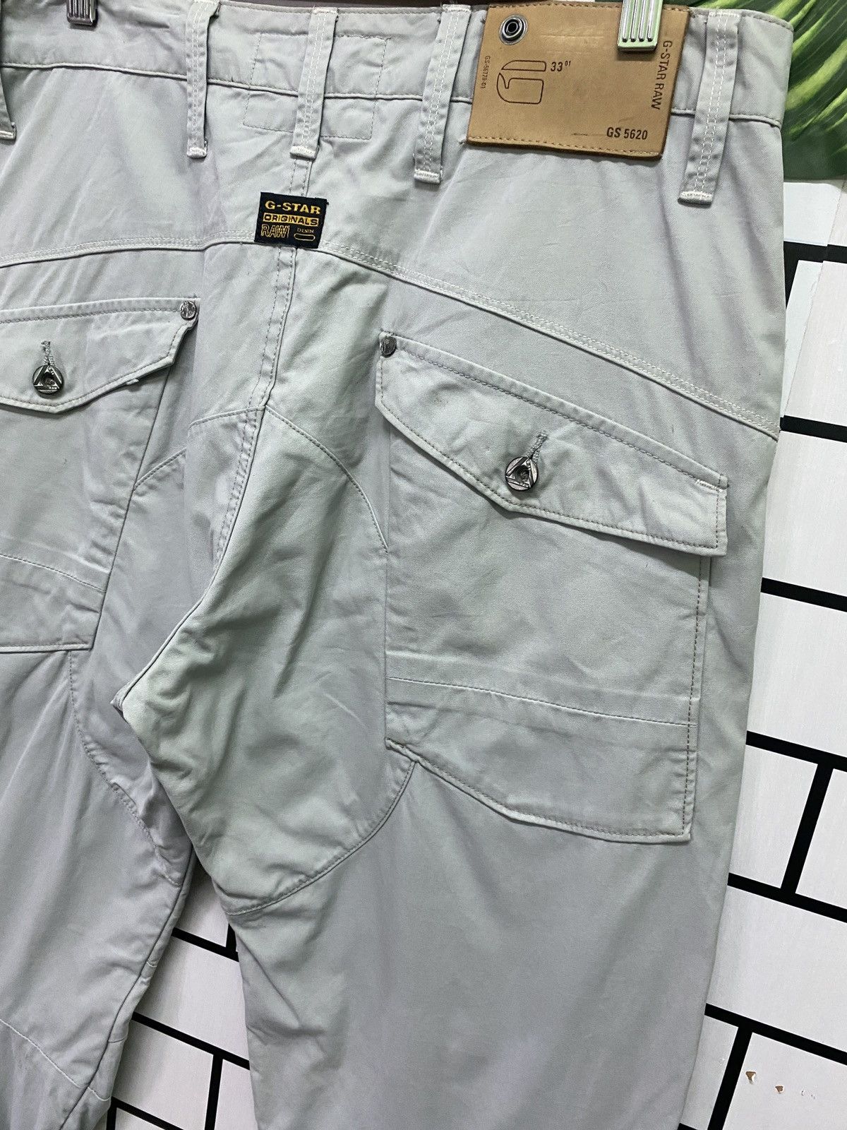 G-Star × Japanese Brand CARGO G-STAR RAW MULTI POCKET TACTICAL PANTS Size US 32 / EU 48 - 17 Thumbnail