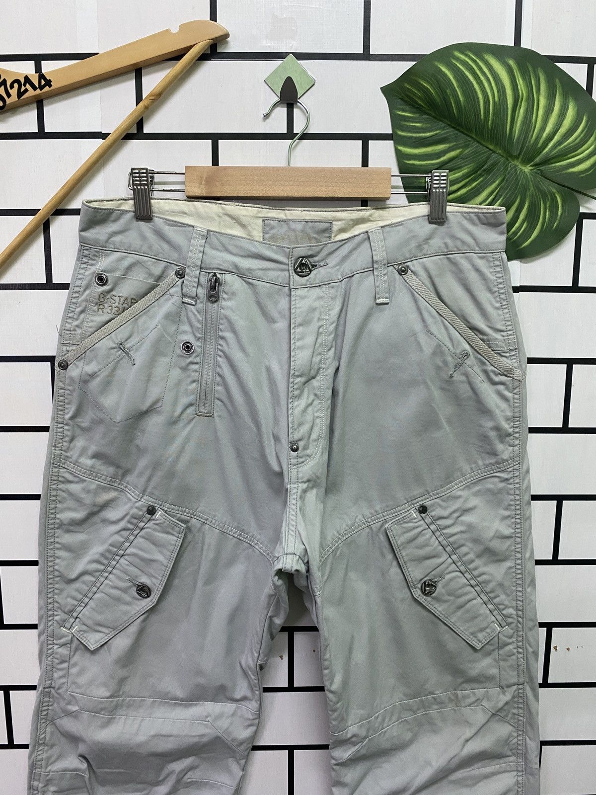 G-Star × Japanese Brand CARGO G-STAR RAW MULTI POCKET TACTICAL PANTS Size US 32 / EU 48 - 3 Thumbnail