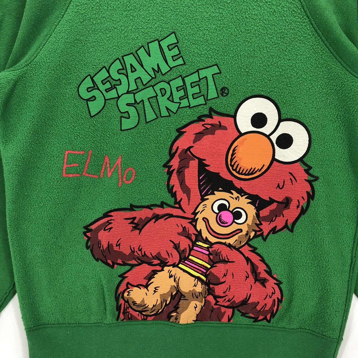 Cartoon Network × Vintage Vintage Sesame Street Elmo Crewneck Size US S / EU 44-46 / 1 - 3 Thumbnail