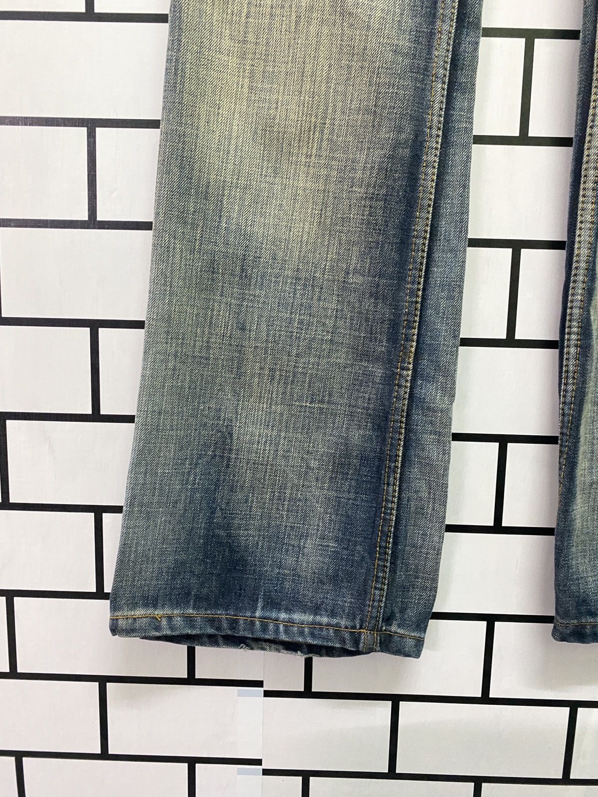 If Six Was Nine JEANS DE ART Camo Bush Flared Bootcut Pant Denim Size US 31 - 10 Thumbnail