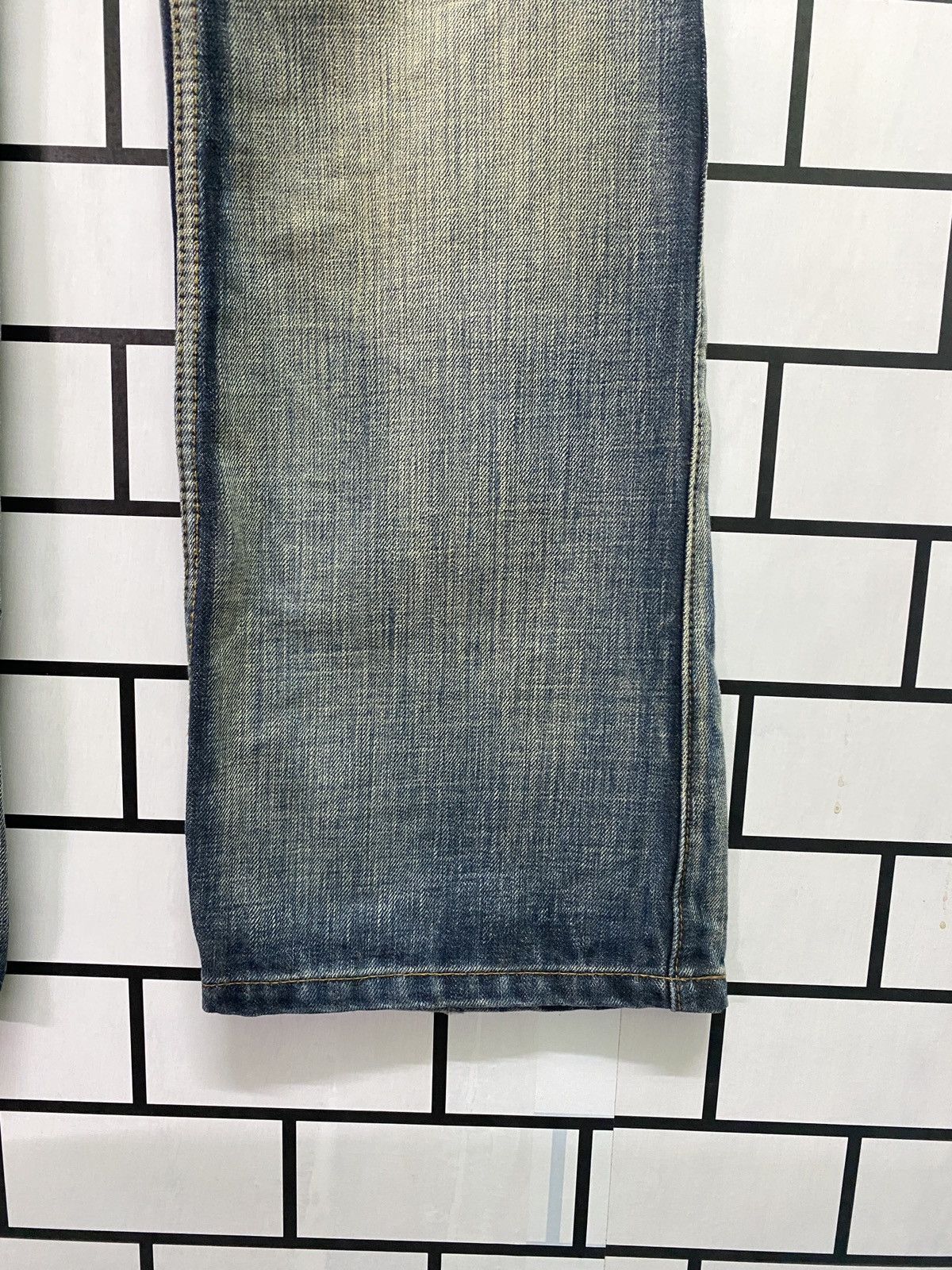 If Six Was Nine JEANS DE ART Camo Bush Flared Bootcut Pant Denim Size US 31 - 12 Thumbnail