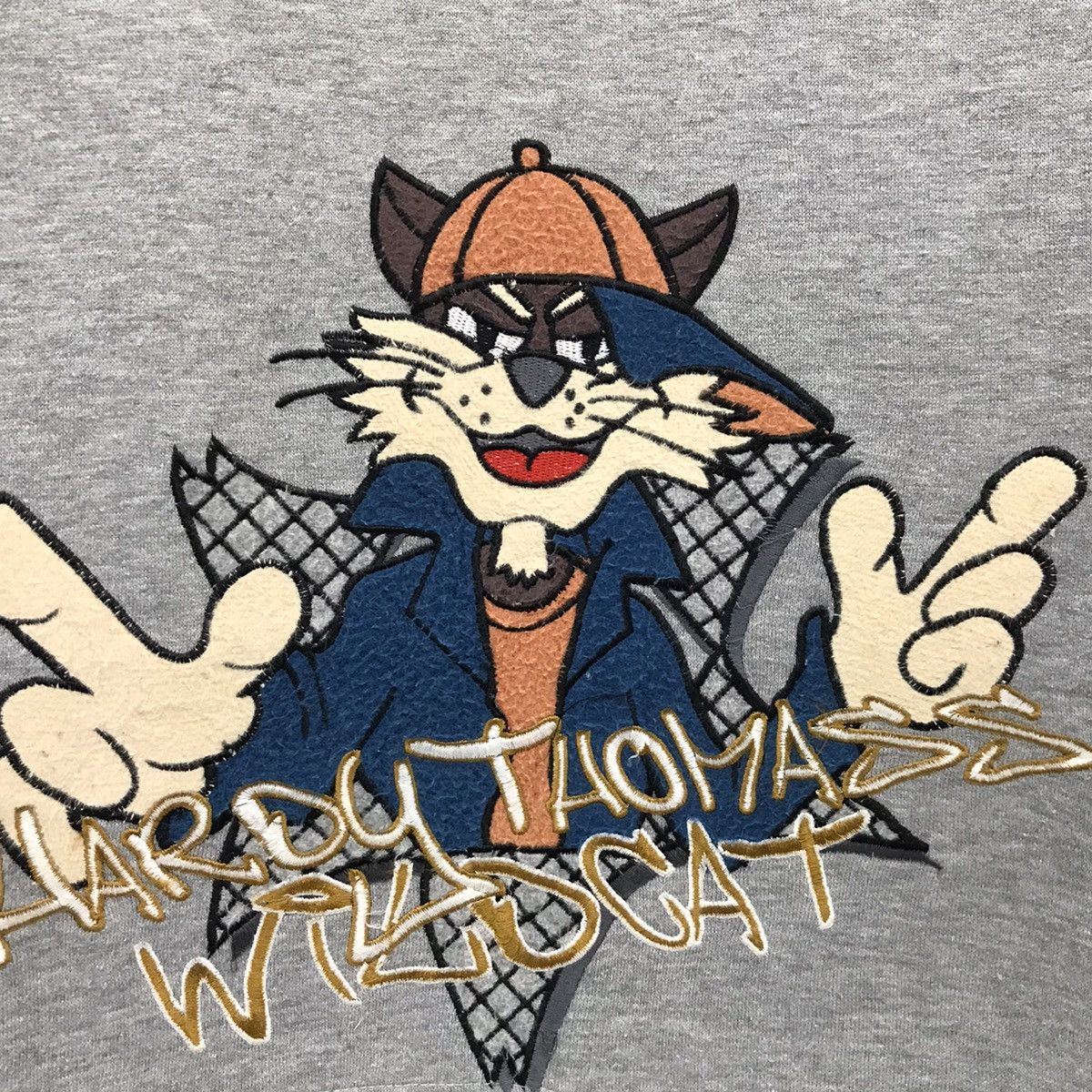Japanese Brand × Vintage Vintage Hardy Thomas Wildcats Sweatshirt Pullover Jumper Size US M / EU 48-50 / 2 - 2 Thumbnail