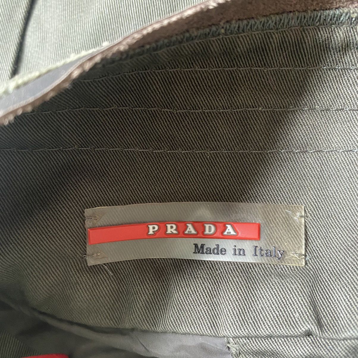 Prada Prada Leather Trim Skirt Size 28" / US 6 / IT 42 - 5 Thumbnail