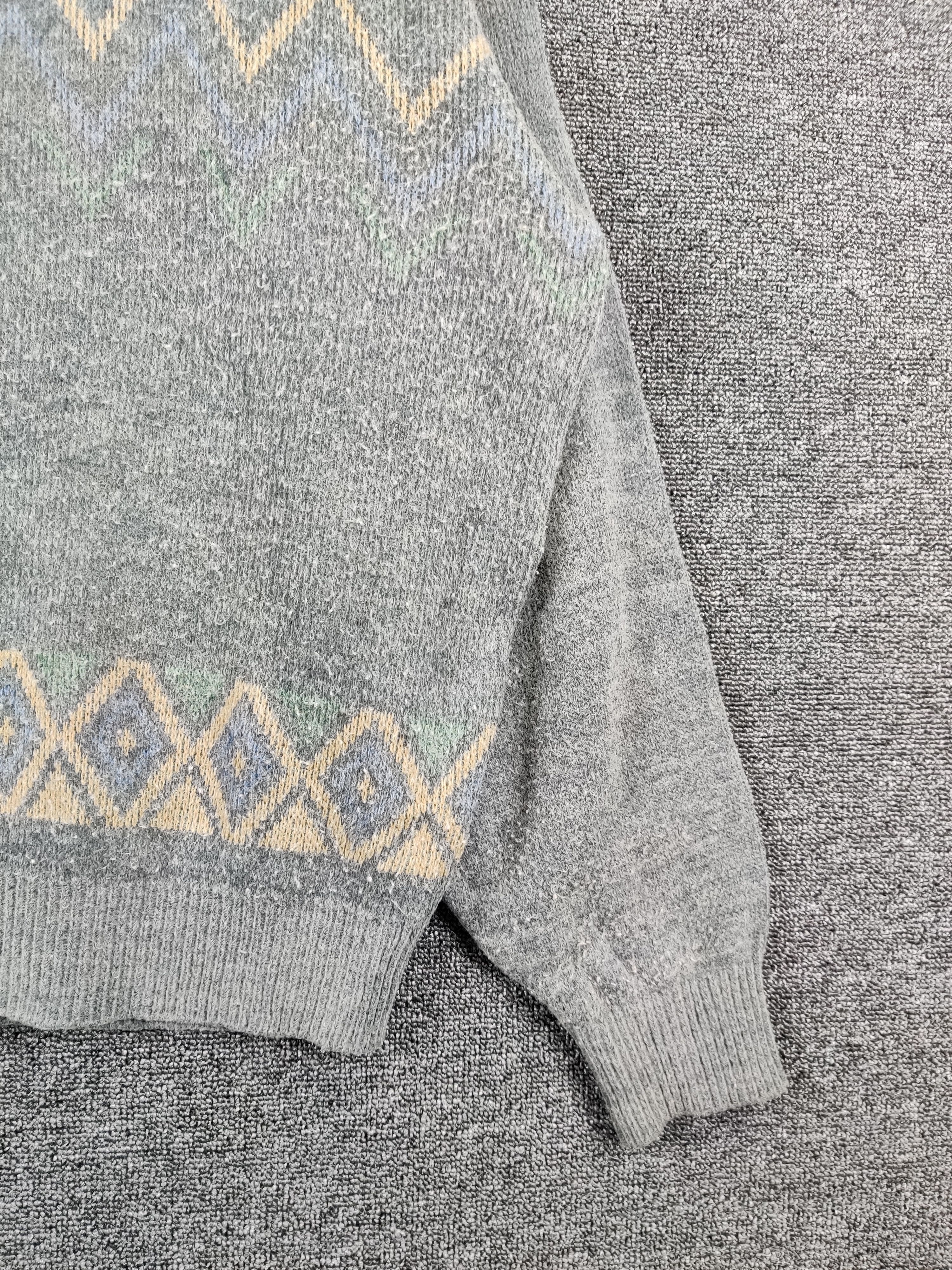 Aran Isles Knitwear Japanese Brand Jaccus Knit Sweater Nice Design Size US L / EU 52-54 / 3 - 3 Thumbnail