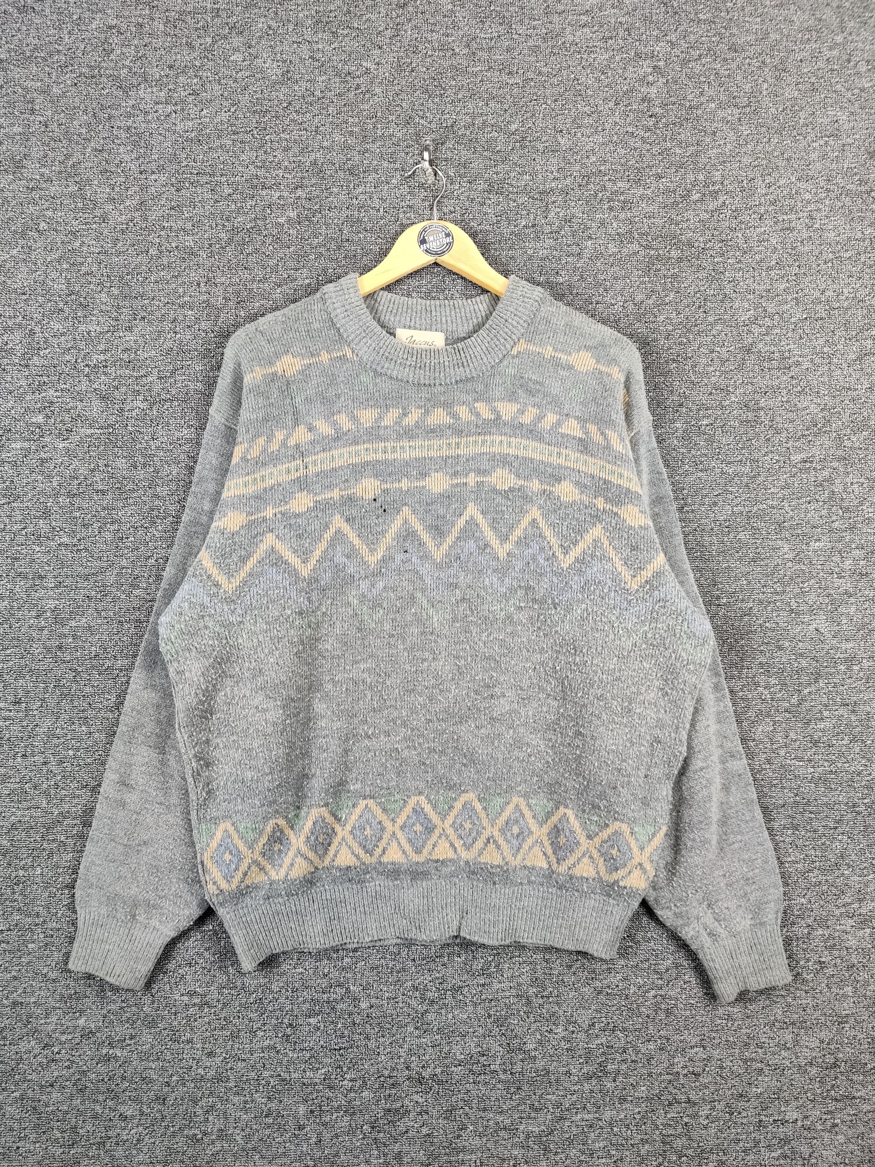 Aran Isles Knitwear Japanese Brand Jaccus Knit Sweater Nice Design Size US L / EU 52-54 / 3 - 1 Thumbnail
