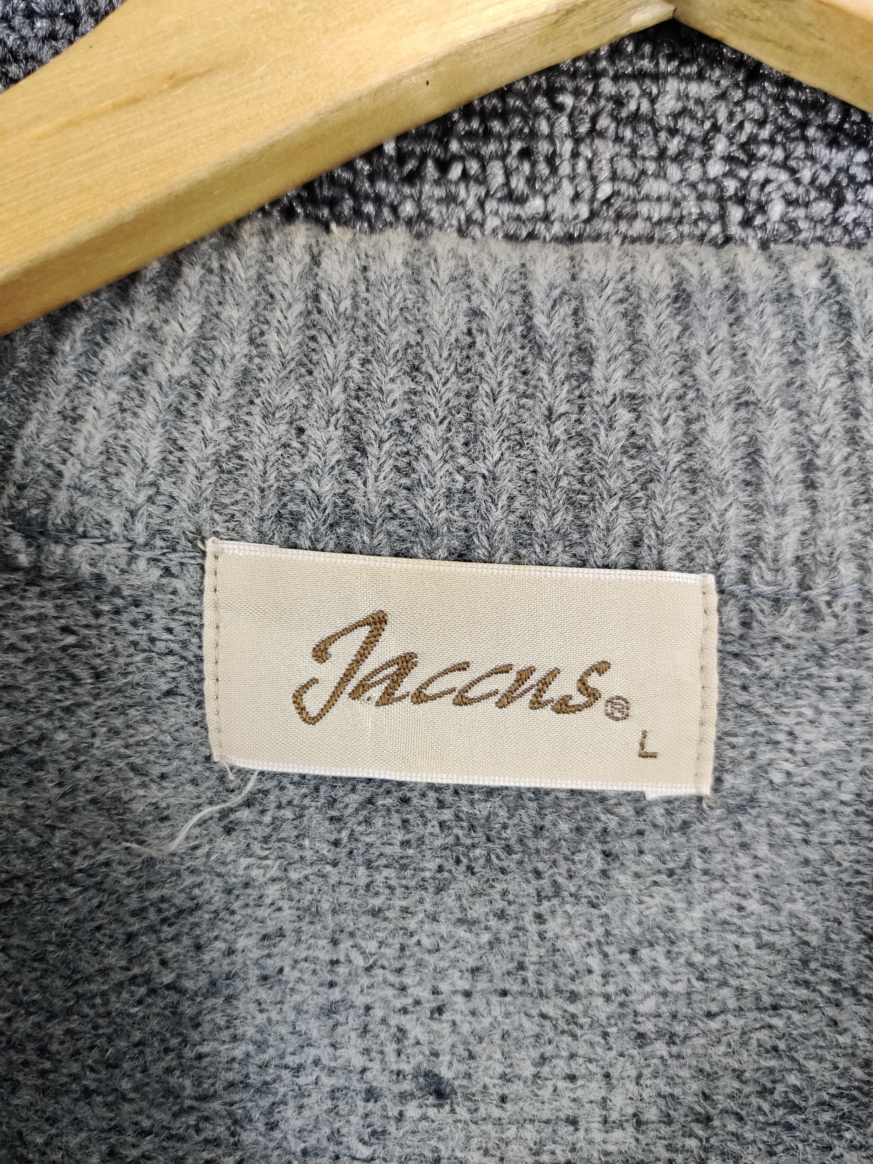 Aran Isles Knitwear Japanese Brand Jaccus Knit Sweater Nice Design Size US L / EU 52-54 / 3 - 7 Thumbnail