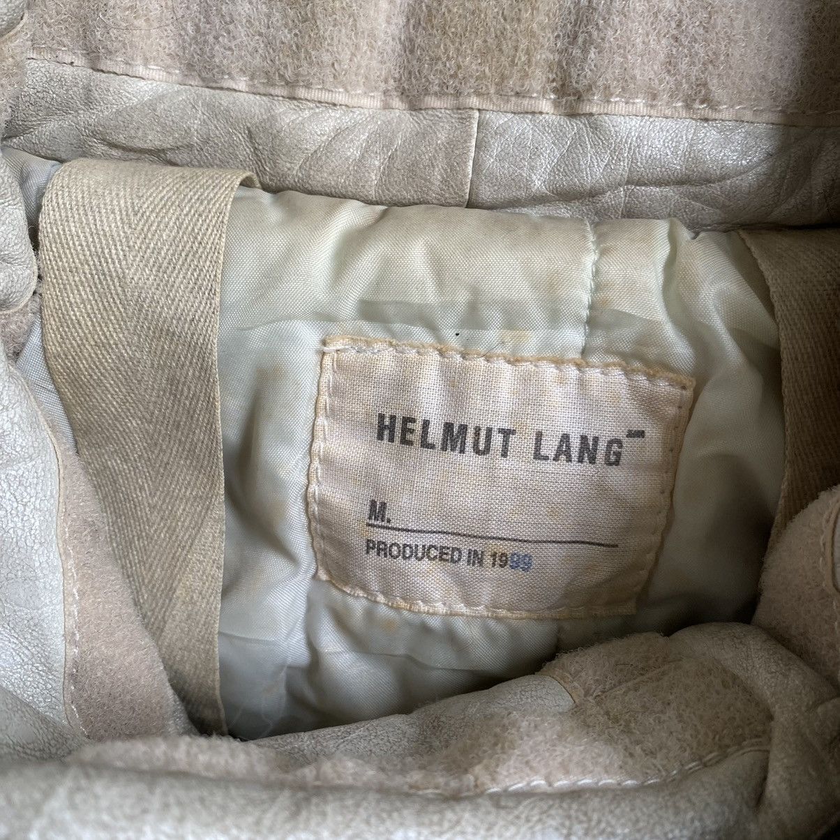 Helmut Lang AW1999 Leather Astronaut Jacket Size US M / EU 48-50 / 2 - 9 Thumbnail
