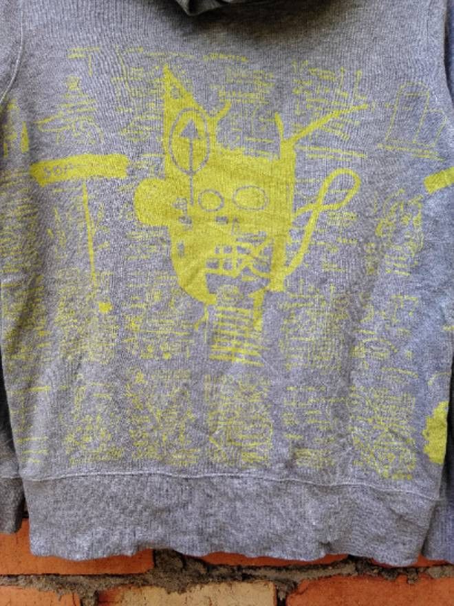 Designer × Jean-Michel Basquiat × Vintage Jean Michel Basquiat Hoodie Size US S / EU 44-46 / 1 - 3 Thumbnail