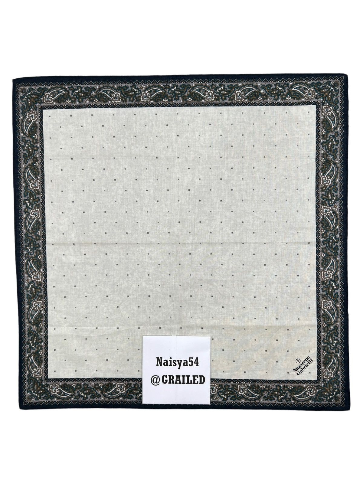 Nazareno Gabrielli Nazareno Gabrielli Handkerchief Neckerchief Pocketsquare Size ONE SIZE - 6 Thumbnail