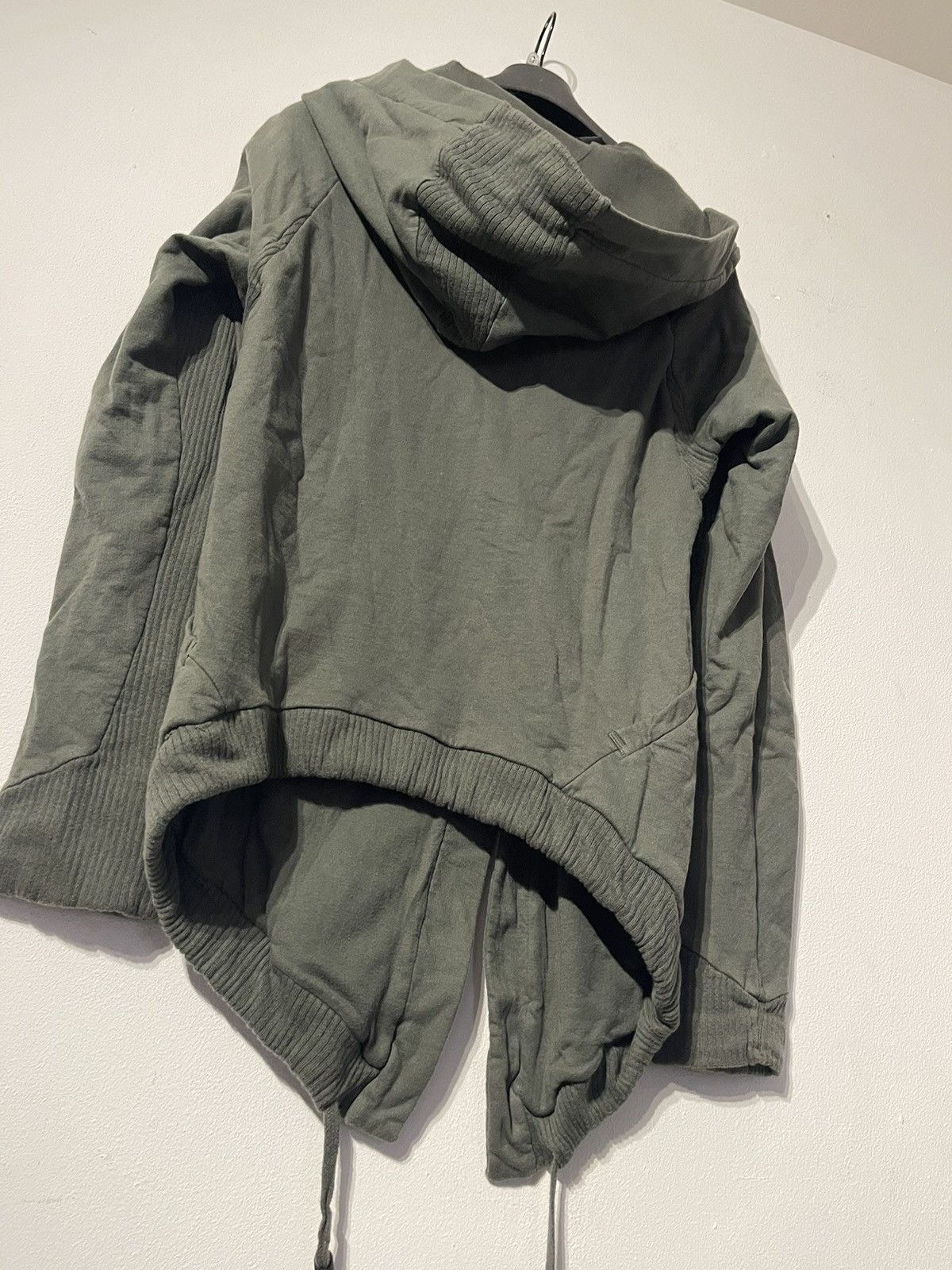 11 By Boris Bidjan Saberi × Boris Bidjan Saberi Boris Bidjan Saberi Mainline AW12-13 Olive Cardigan Hoodie Size US L / EU 52-54 / 3 - 8 Thumbnail