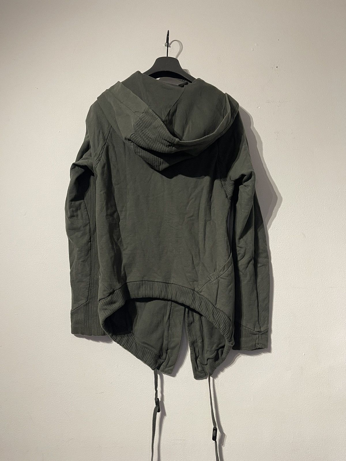 11 By Boris Bidjan Saberi × Boris Bidjan Saberi Boris Bidjan Saberi Mainline AW12-13 Olive Cardigan Hoodie Size US L / EU 52-54 / 3 - 7 Thumbnail