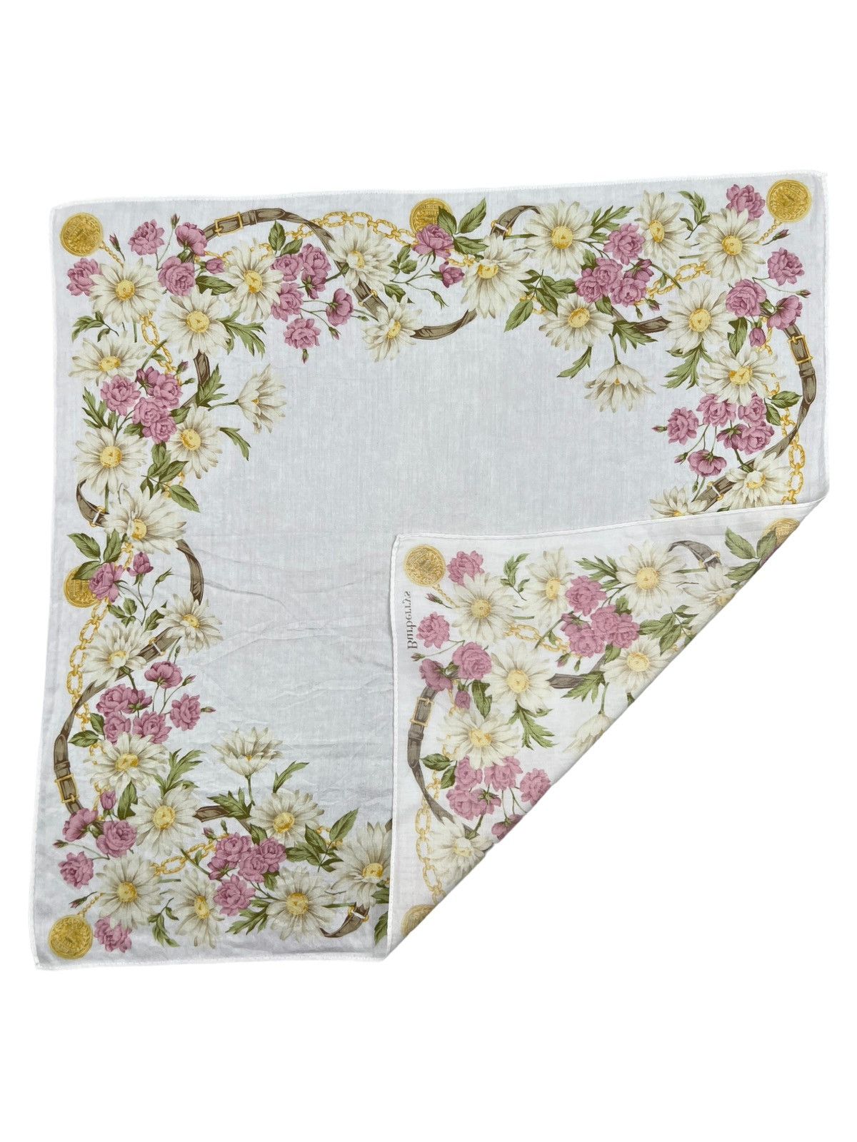 Burberry Burberry Handkerchief Neckerchief Bandana Pocketsquare Size ONE SIZE - 4 Thumbnail