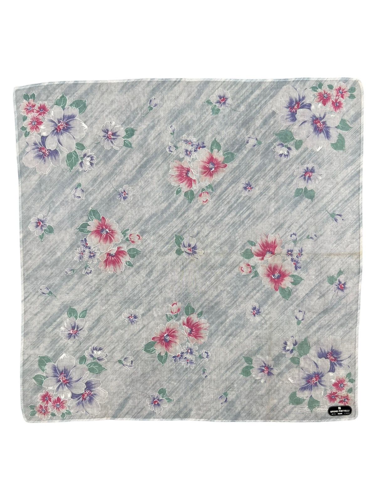 Bruno Piattelli Bruno Piattelli Roma Handkerchief Neckerchief Pocketsquare Size ONE SIZE - 2 Thumbnail