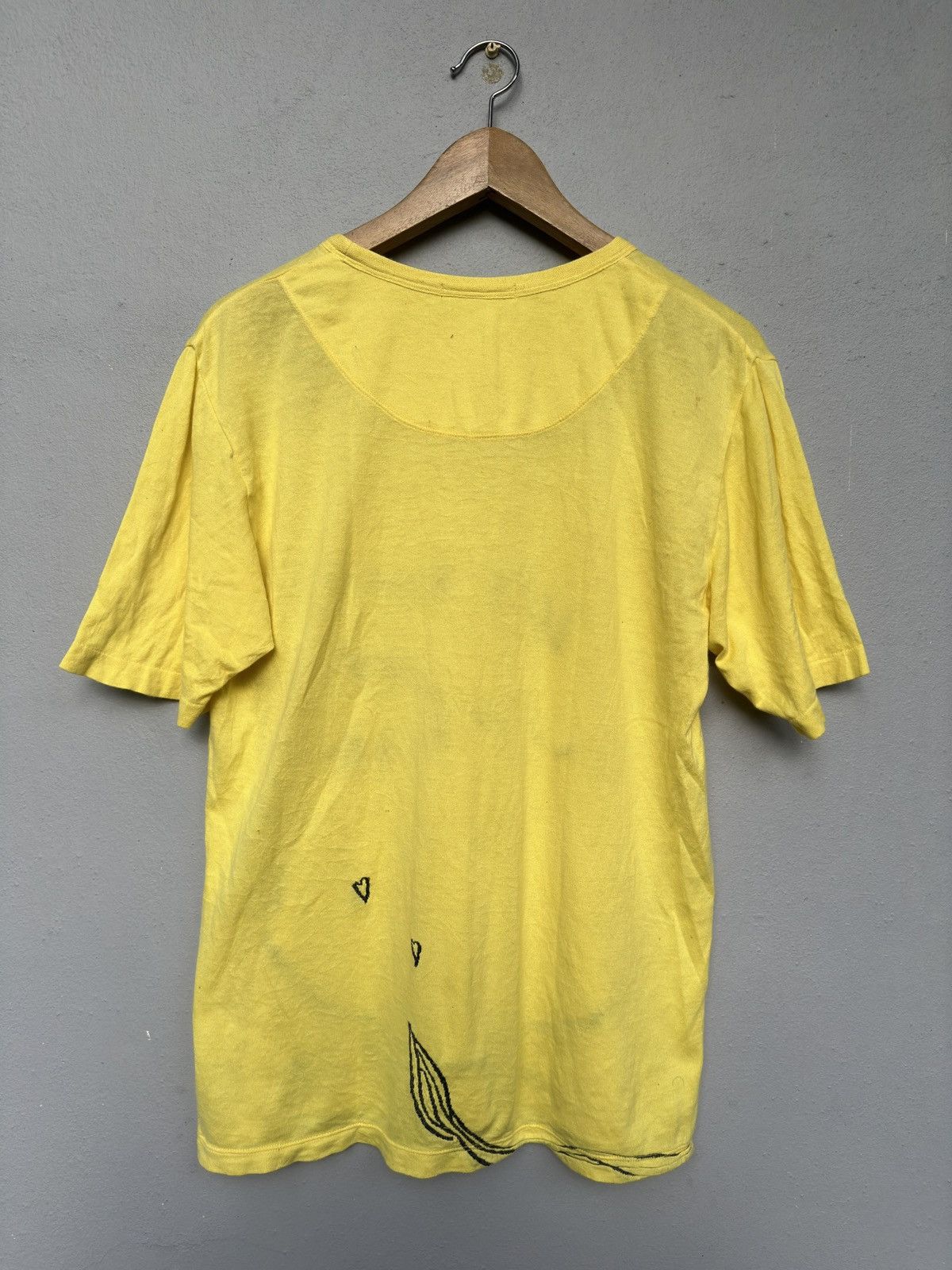 Issey Miyake Vintage Tsumori Chisato Welcome Cat Designs Tee Size US M / EU 48-50 / 2 - 2 Thumbnail