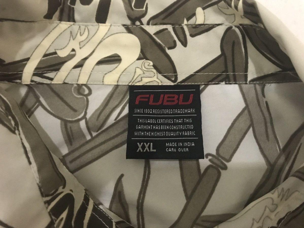Fubu × Vintage 🔥Vintage🔥 Fubu All Nylon Over Printed Longsleeve Size US XXL / EU 58 / 5 - 5 Thumbnail