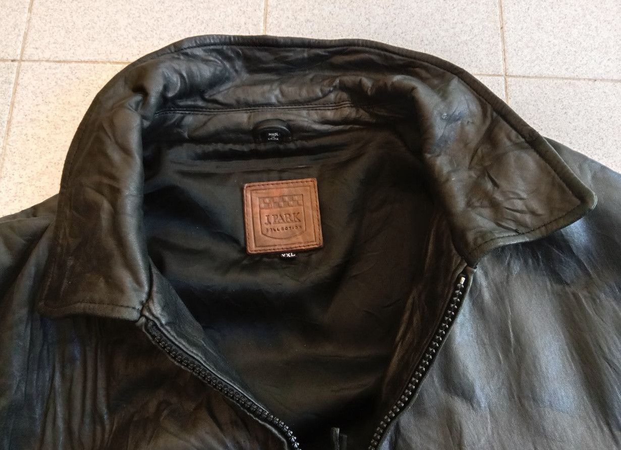 Vintage J.PARK COLLETION Soft Lamb Leather Jacket