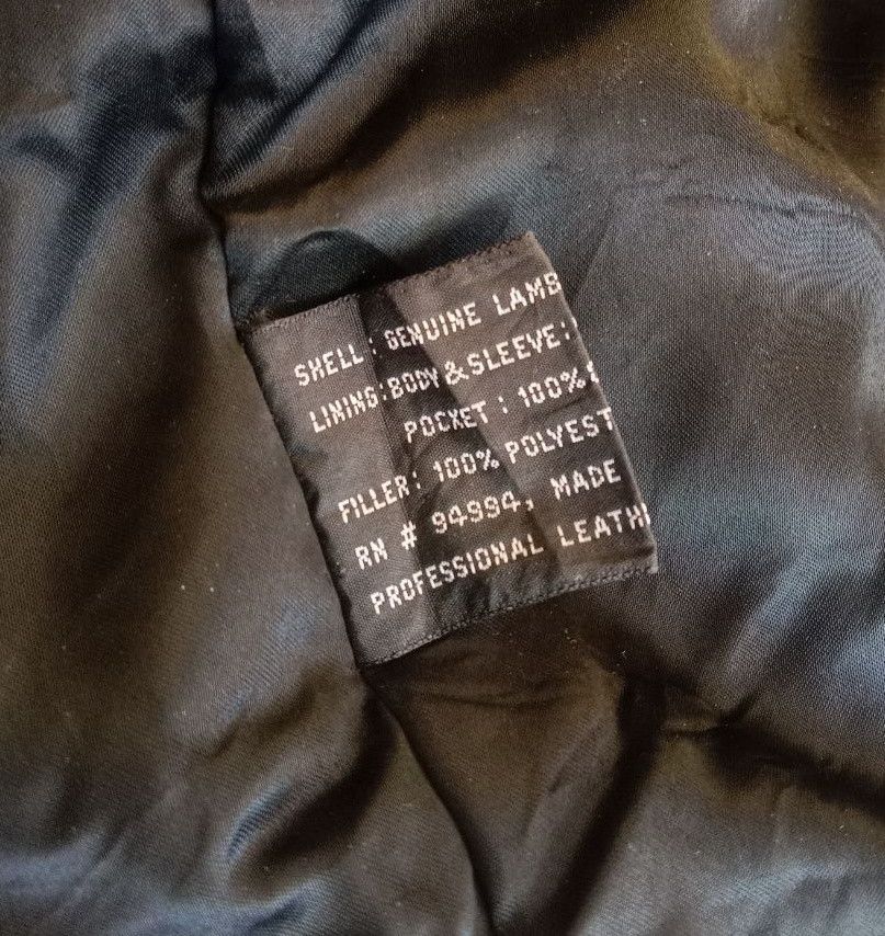 Vintage J.PARK COLLETION Soft Lamb Leather Jacket