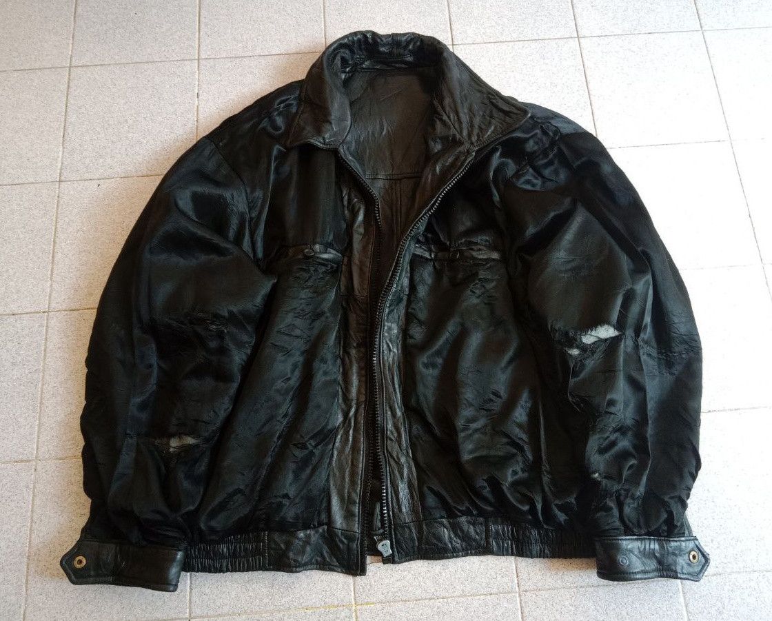Vintage J.PARK COLLETION Soft Lamb Leather Jacket