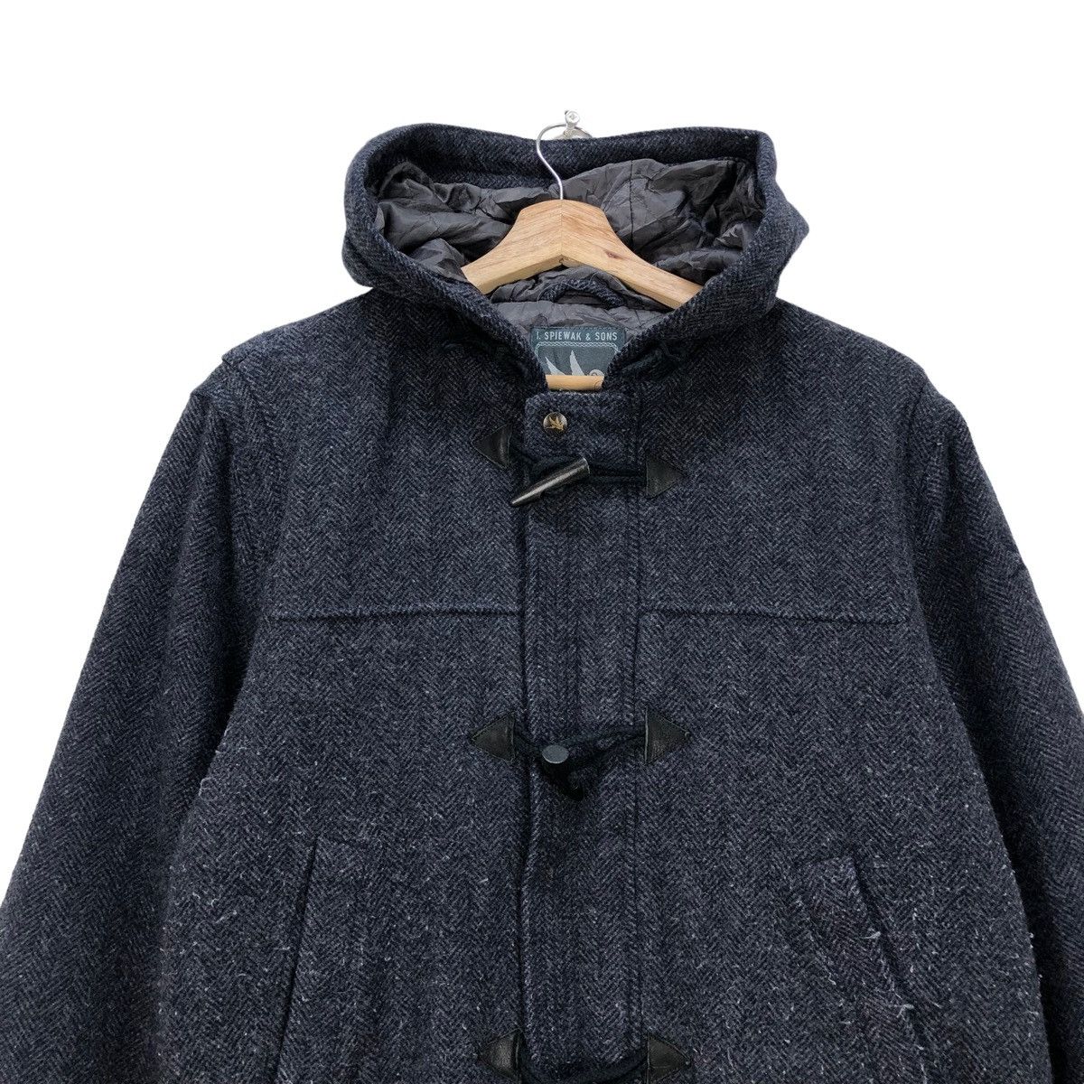 I. Spiewak And Sons 🔥Vintage I Spiewak And Son Duffle Hooded Jacket Size US M / EU 48-50 / 2 - 3 Thumbnail