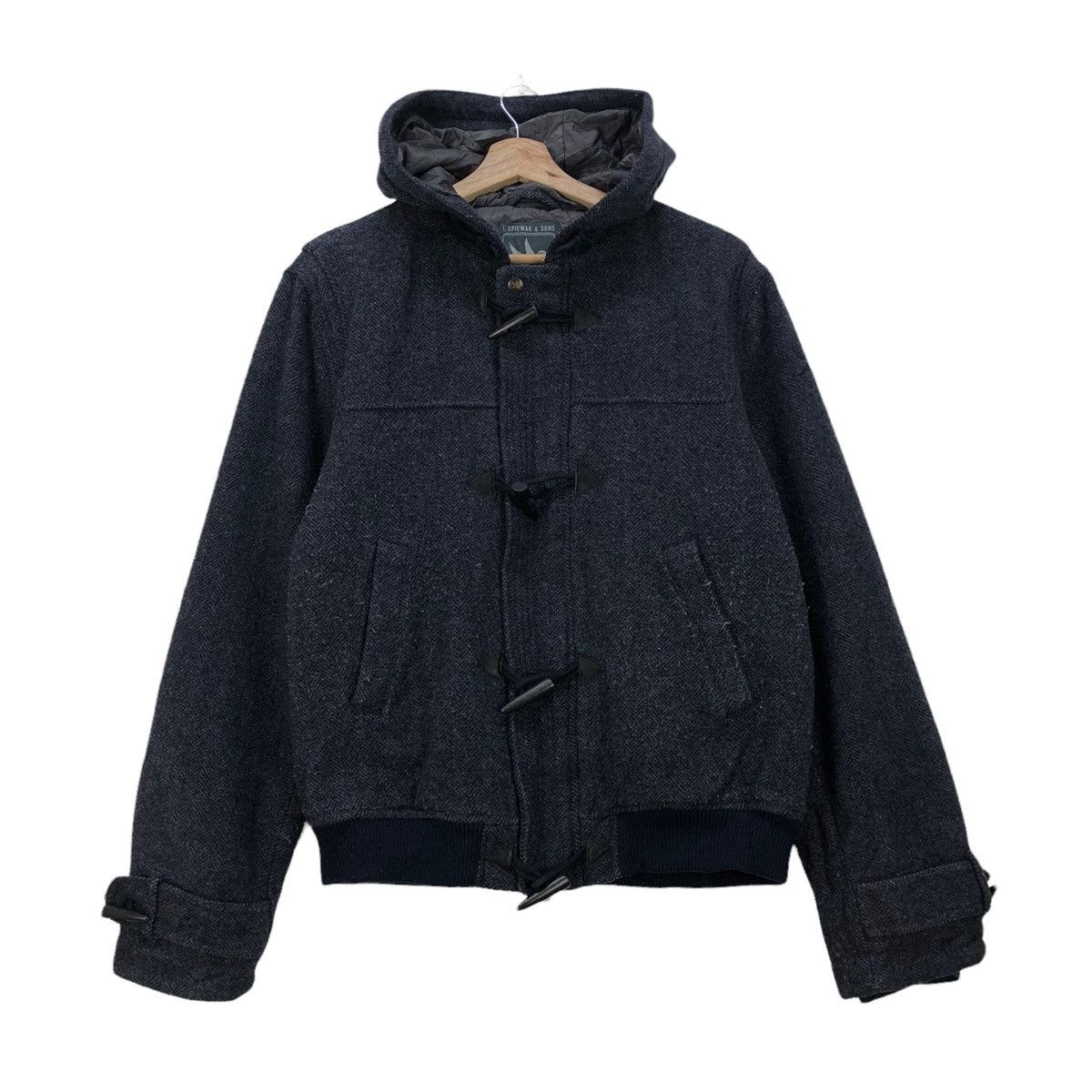 I. Spiewak And Sons 🔥Vintage I Spiewak And Son Duffle Hooded Jacket Size US M / EU 48-50 / 2 - 1 Thumbnail