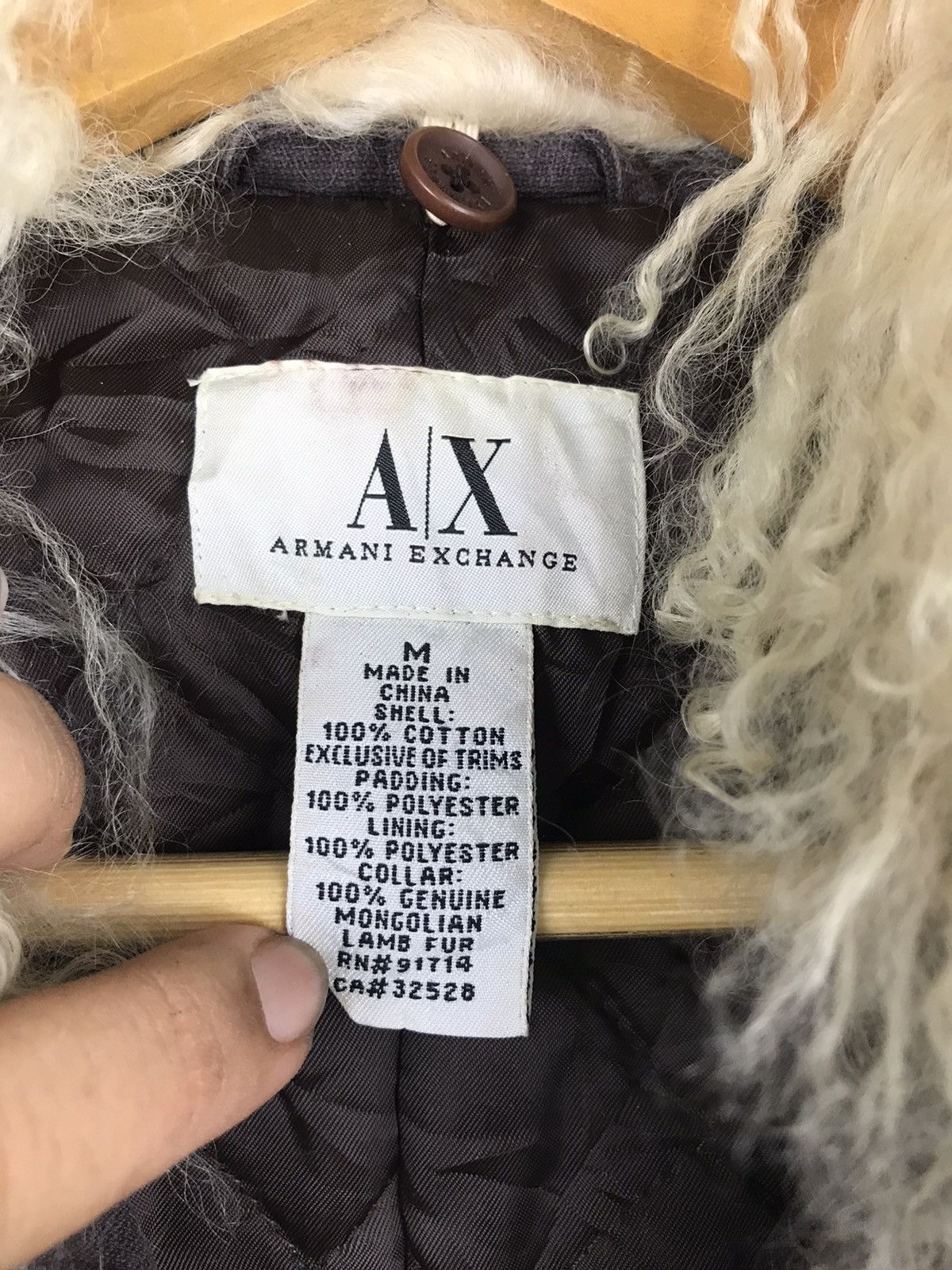 Armani Exchange 🔥Very Rare🔥Armani Exchange Rare Mohair Jacket Size US M / EU 48-50 / 2 - 4 Thumbnail