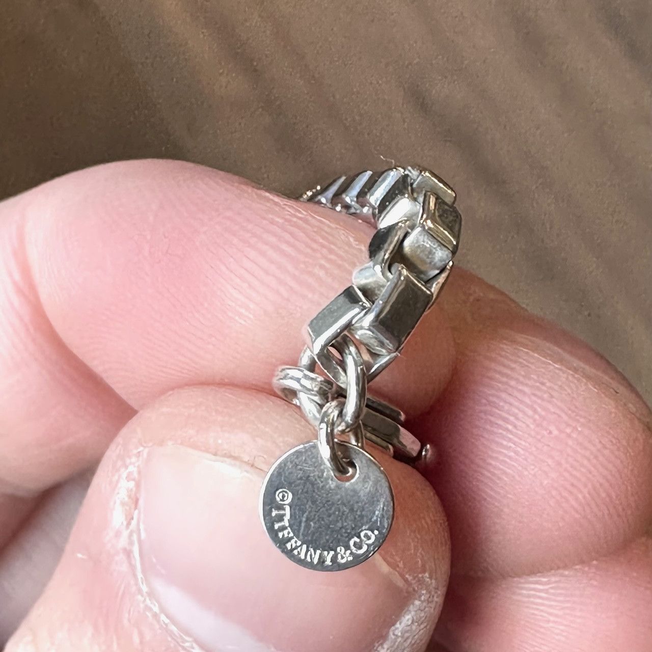 Tiffany & Co. Tiffany & Co Silver Venetian Link Bracelet Size ONE SIZE - 4 Thumbnail