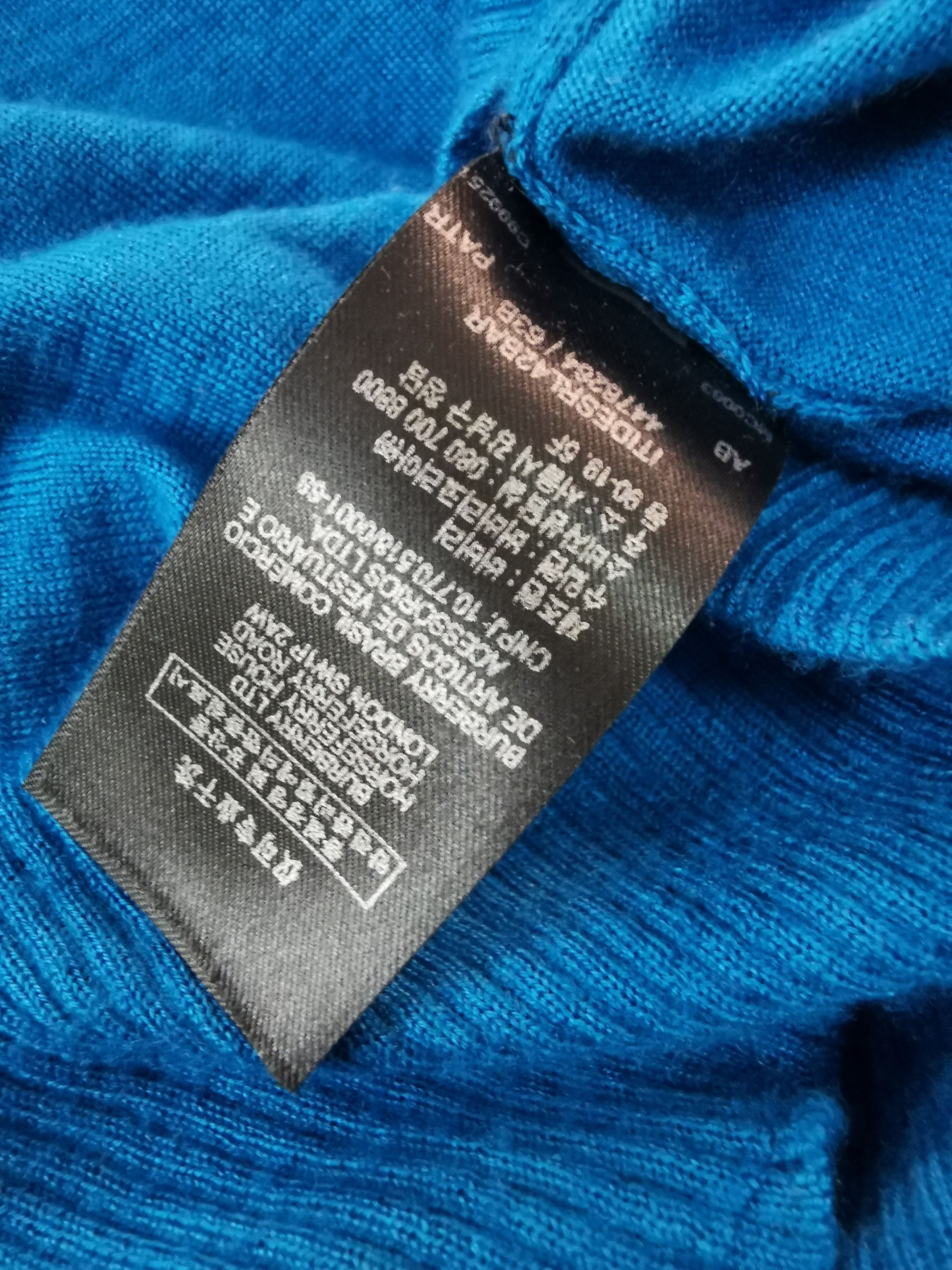 Burberry Prorsum Iridescent Blue Cashmere Jumper Size US XS / EU 42 / 0 - 5 Thumbnail