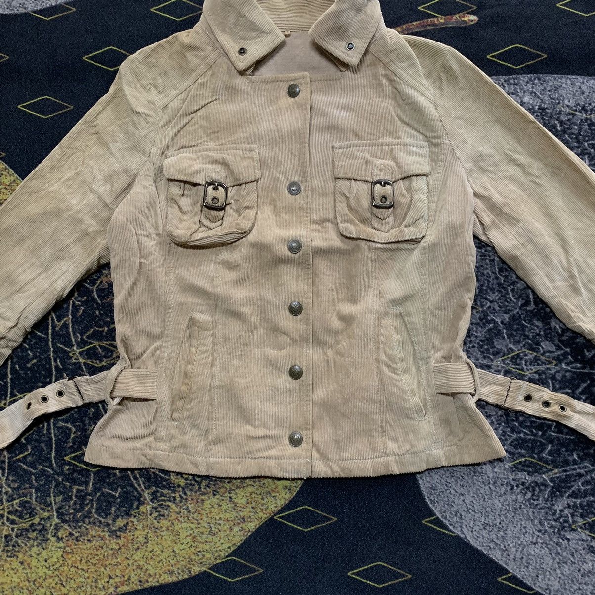 Japanese Brand × Le Grande Bleu (L.G.B.) OFFER NOW✨UNNAMED CORDUROY TACTICAL PUNK STYLE JACKET Size XS / US 0-2 / IT 36-38 - 6 Thumbnail