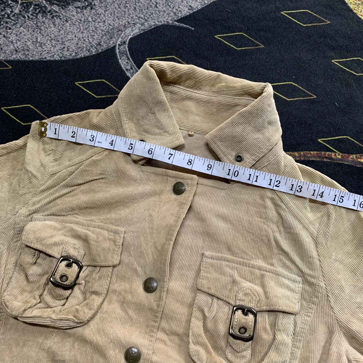 Japanese Brand × Le Grande Bleu (L.G.B.) OFFER NOW✨UNNAMED CORDUROY TACTICAL PUNK STYLE JACKET Size XS / US 0-2 / IT 36-38 - 10 Thumbnail
