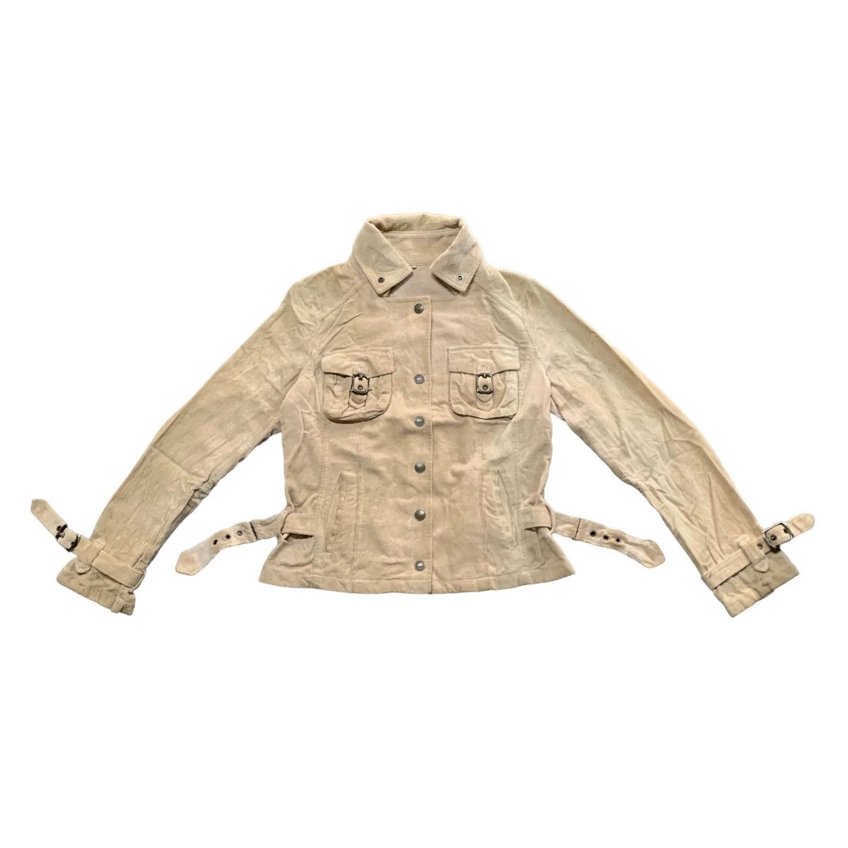 Japanese Brand × Le Grande Bleu (L.G.B.) OFFER NOW✨UNNAMED CORDUROY TACTICAL PUNK STYLE JACKET Size XS / US 0-2 / IT 36-38 - 1 Thumbnail