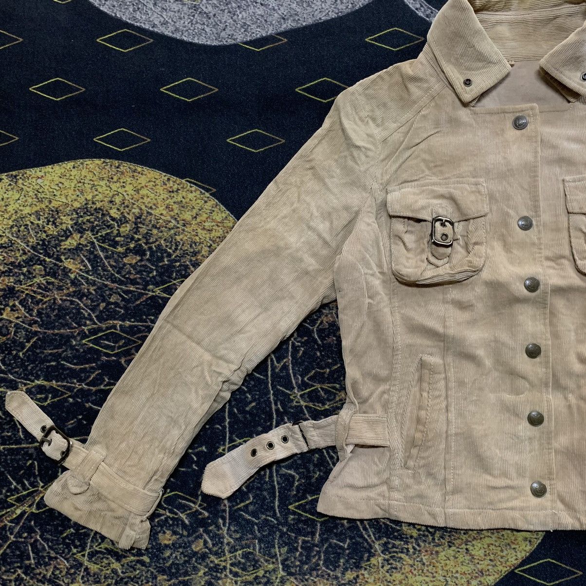 Japanese Brand × Le Grande Bleu (L.G.B.) OFFER NOW✨UNNAMED CORDUROY TACTICAL PUNK STYLE JACKET Size XS / US 0-2 / IT 36-38 - 5 Thumbnail