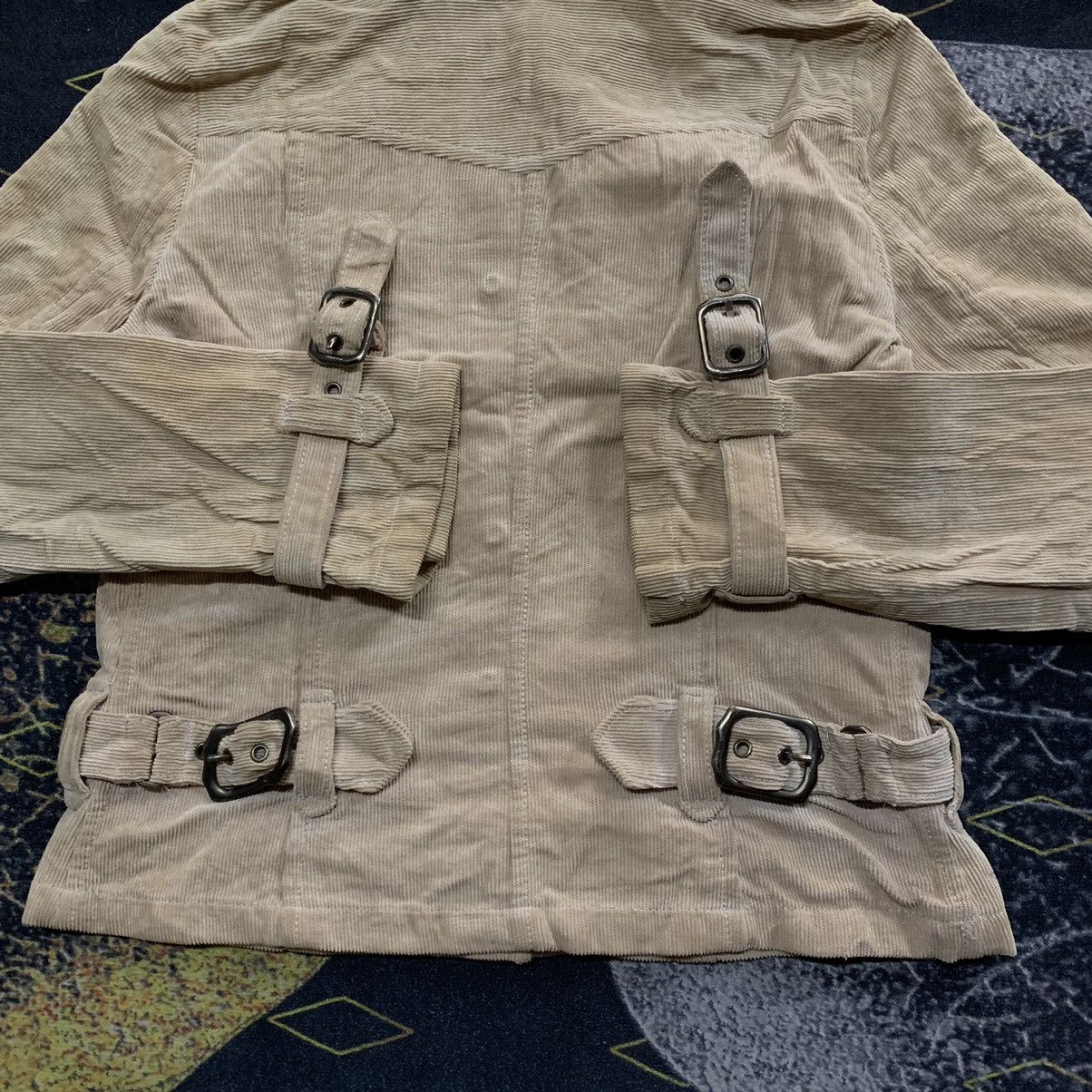 Japanese Brand × Le Grande Bleu (L.G.B.) OFFER NOW✨UNNAMED CORDUROY TACTICAL PUNK STYLE JACKET Size XS / US 0-2 / IT 36-38 - 12 Thumbnail